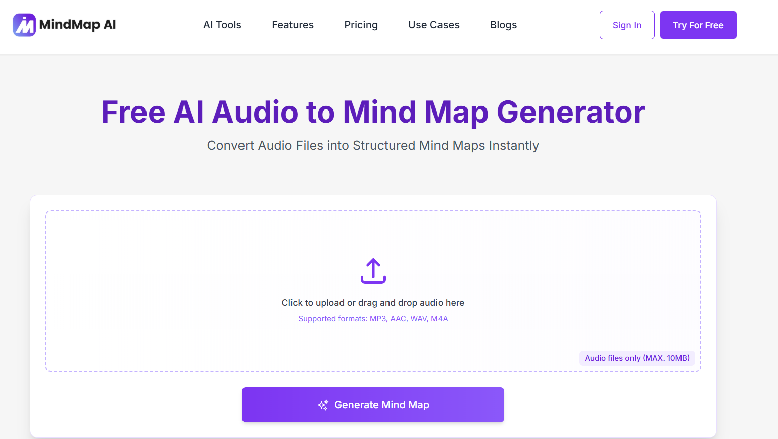 MindMap AI screenshot & Video