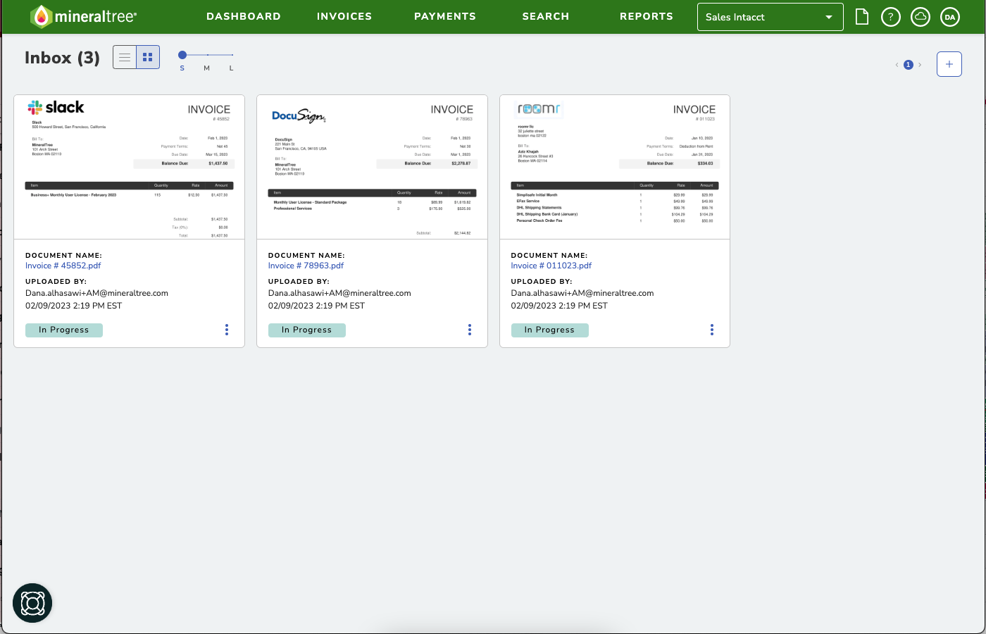 MineralTree Screenshot