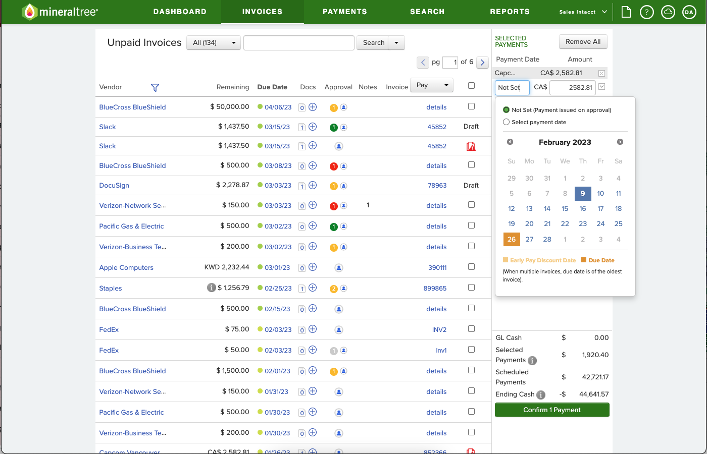 MineralTree Screenshot