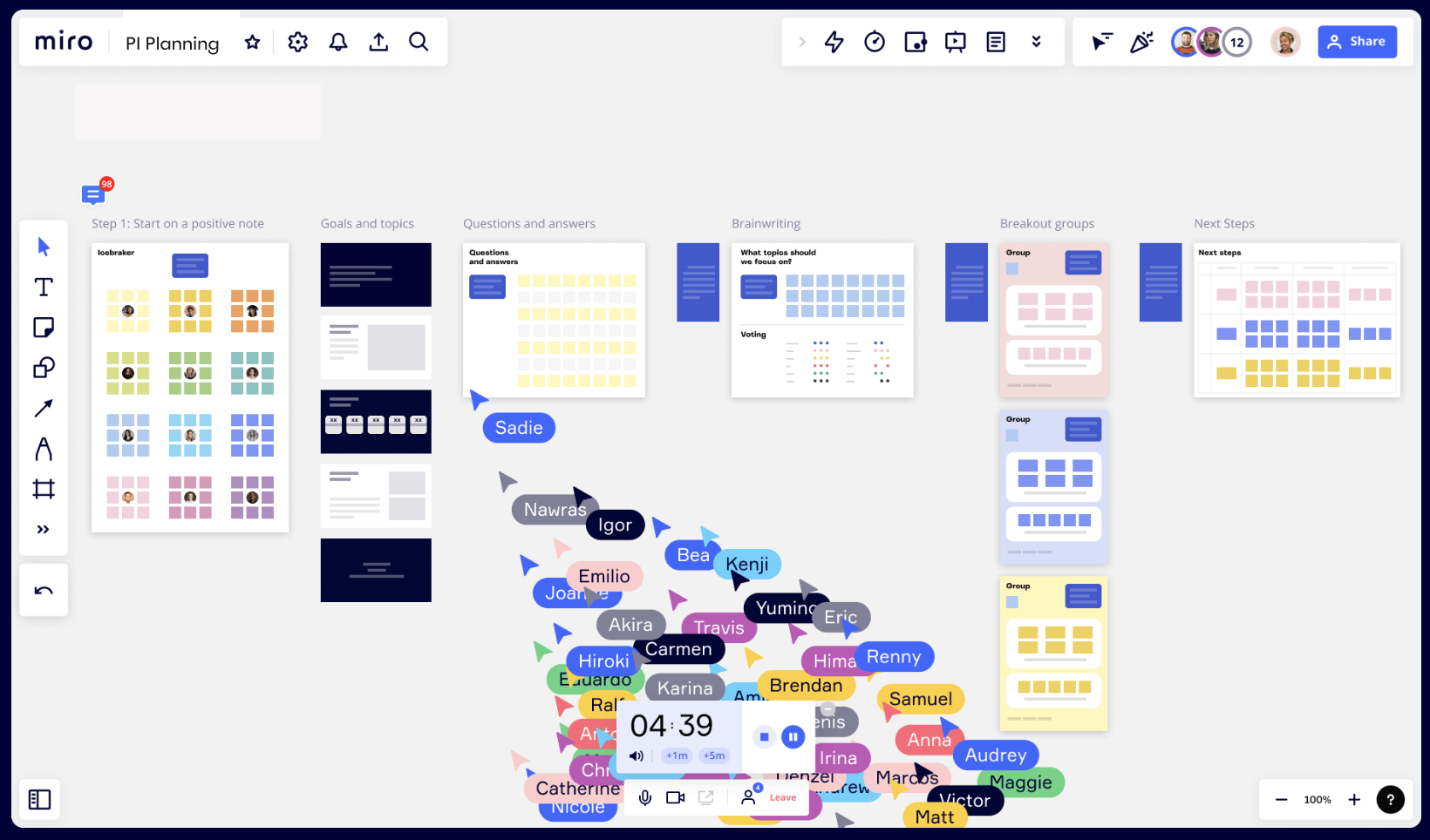 Miro Screenshot