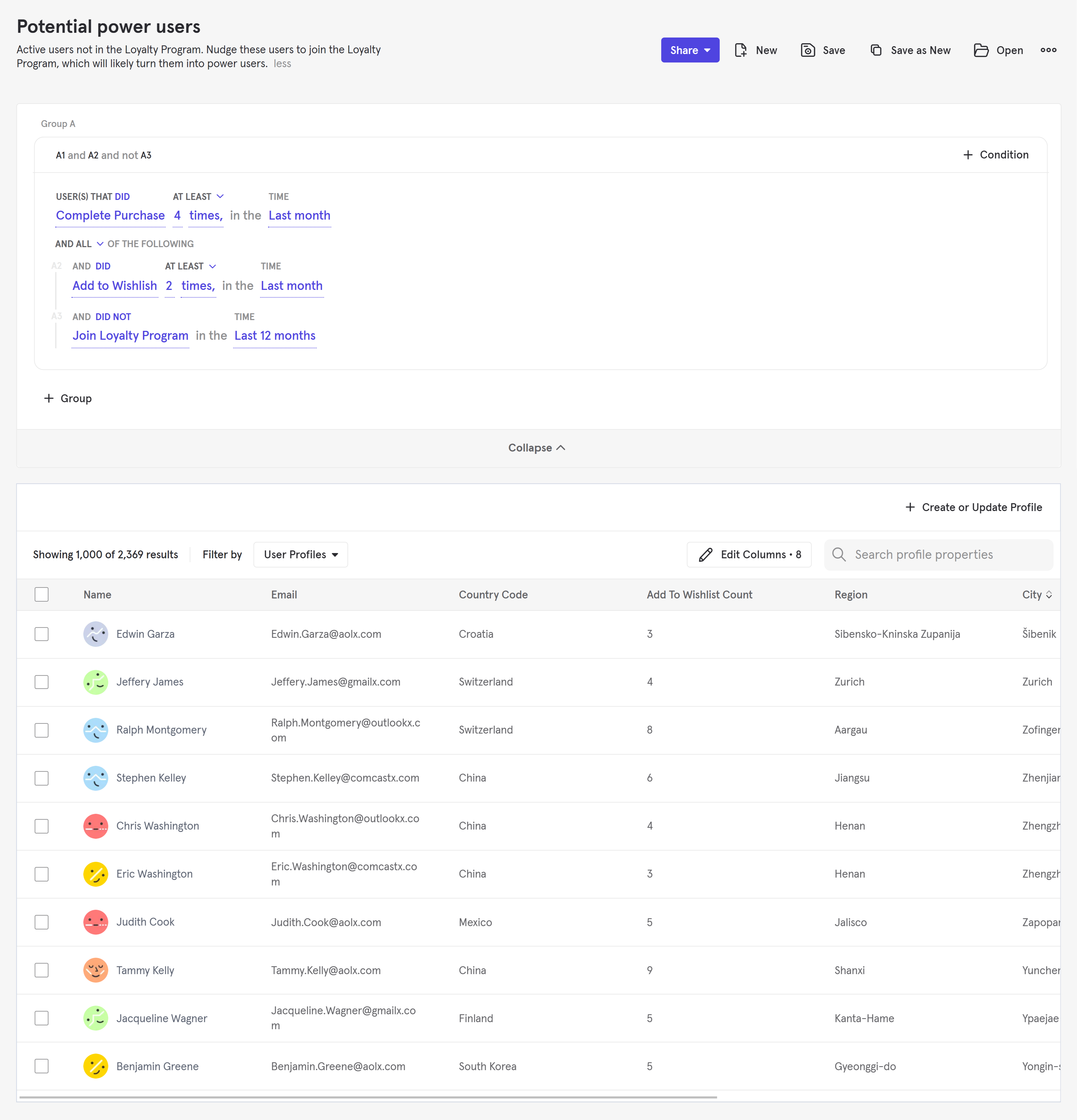 Mixpanel screenshot & Video