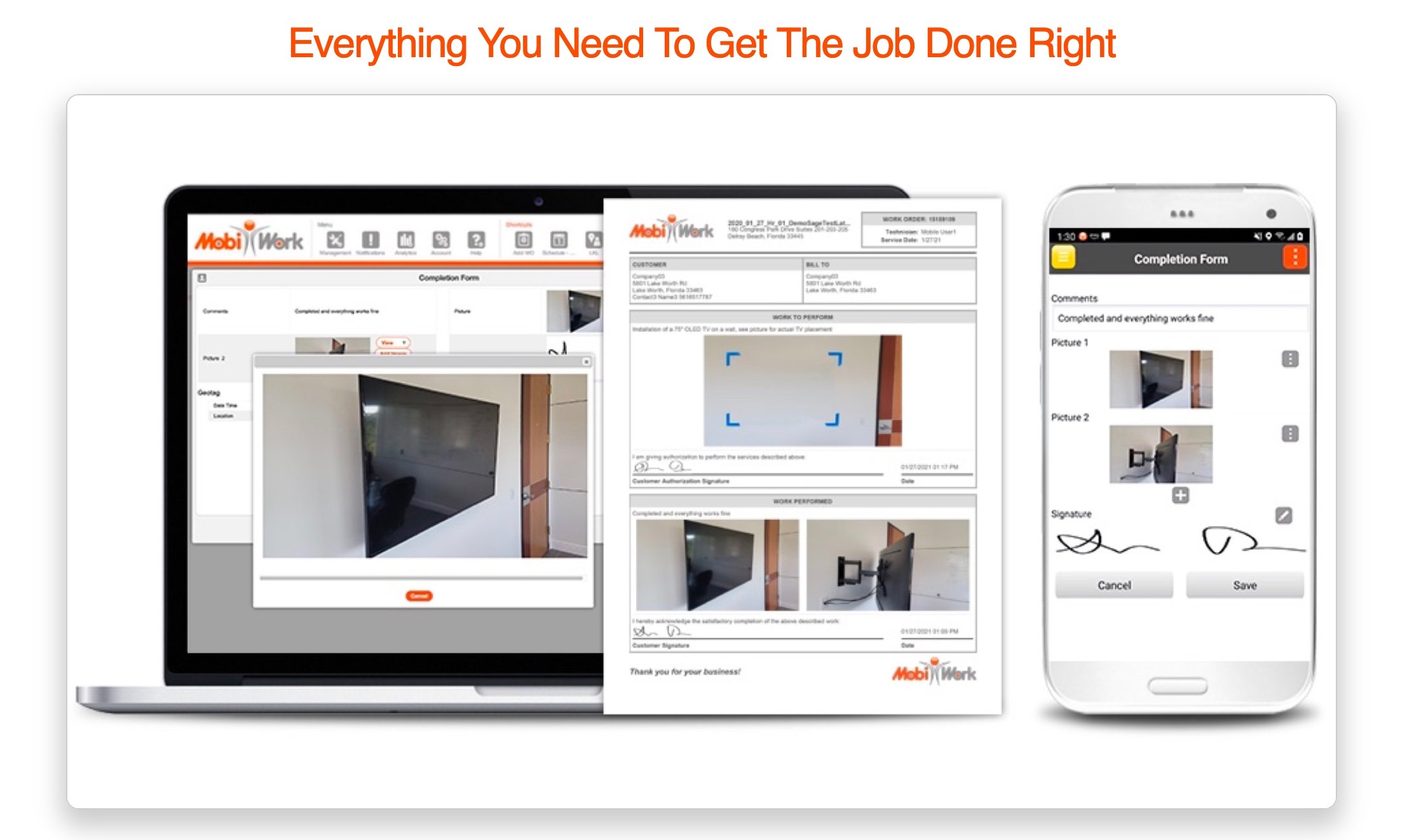 MobiWork screenshot & Video