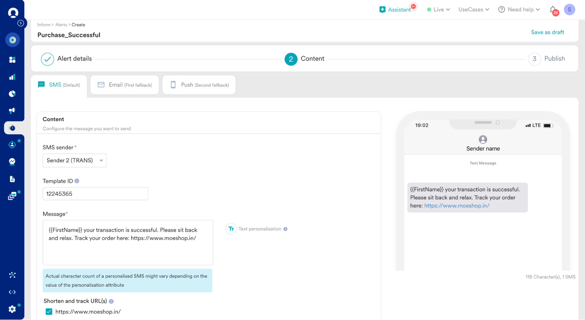 MoEngage Screenshot