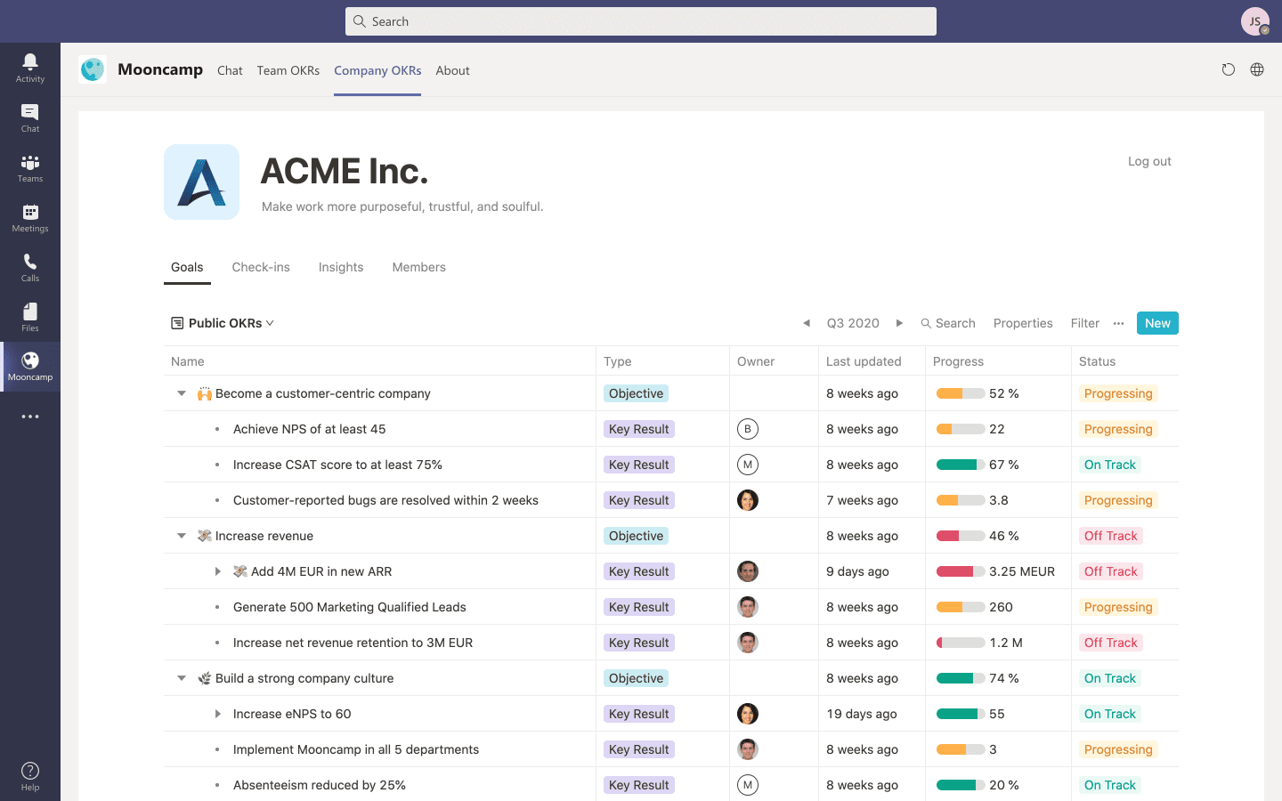 Mooncamp screenshot & Video