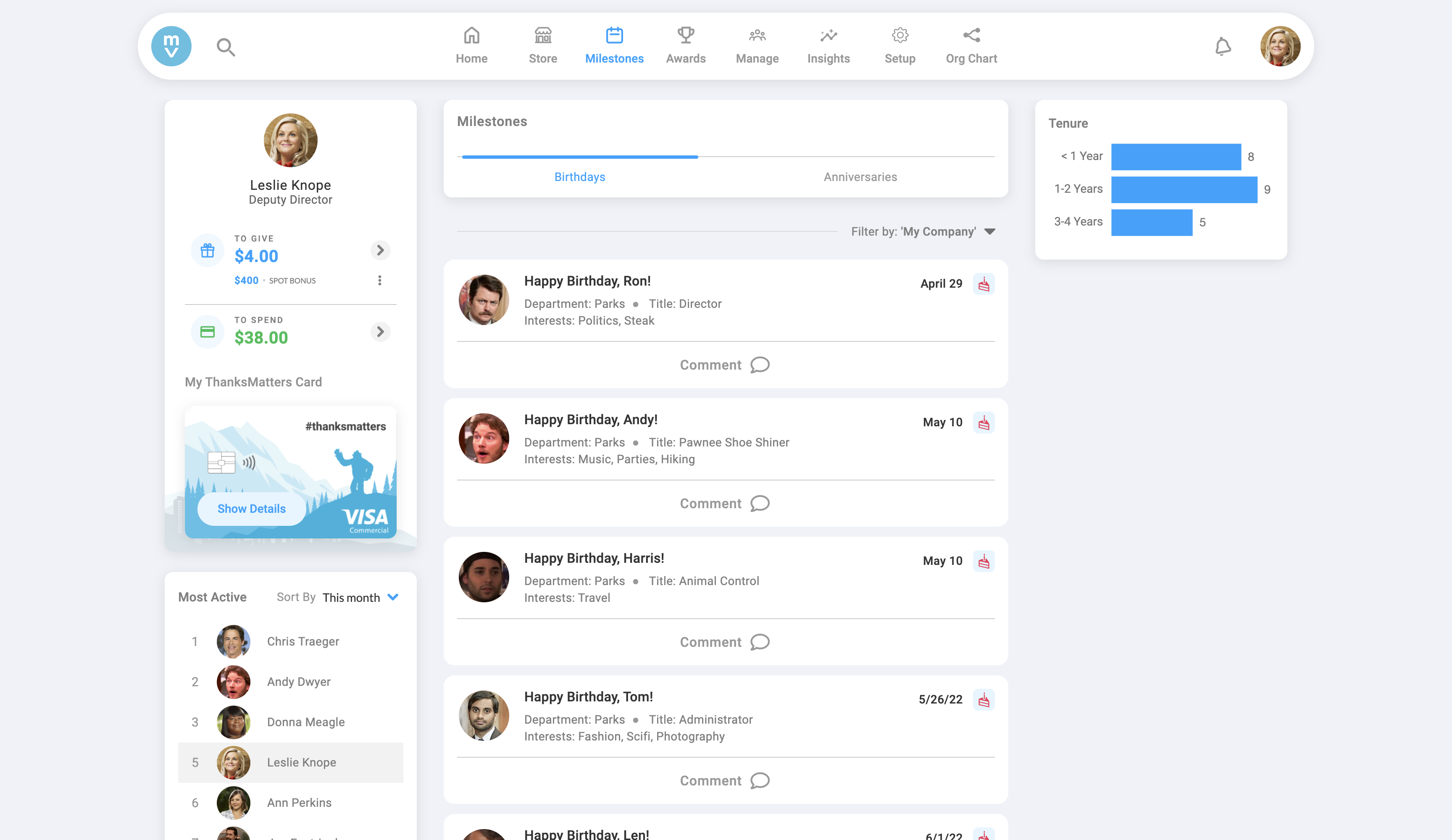 Motivosity Screenshot