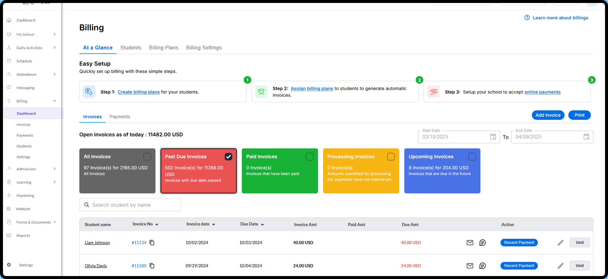 MyKidReports Screenshot