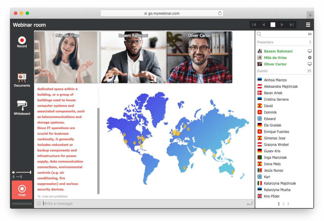 MyOwnConference Screenshot