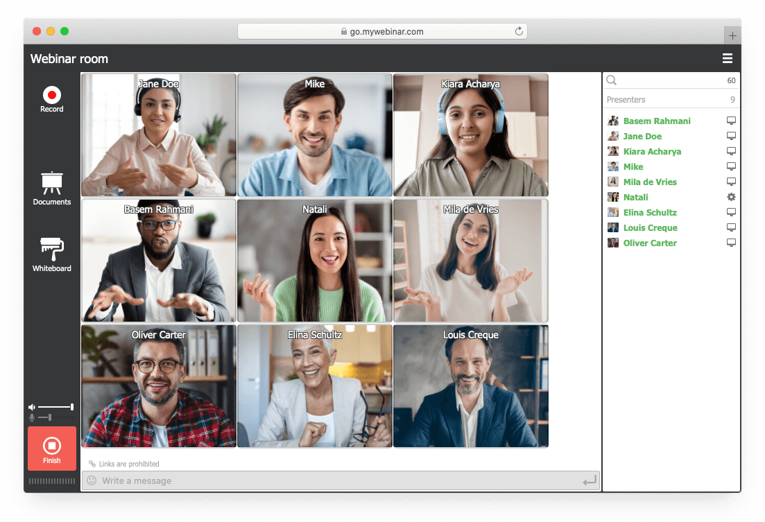 MyOwnConference Screenshot