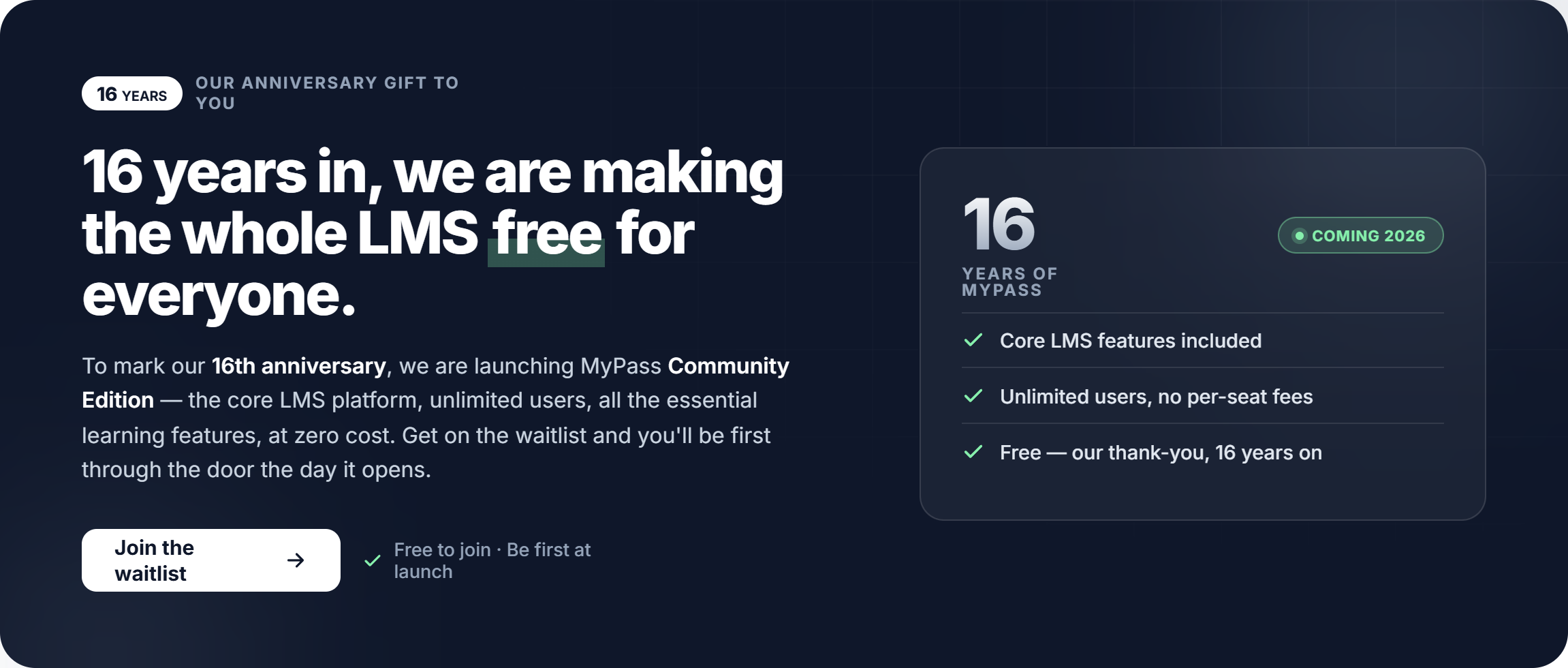 MyPass LMS Screenshot
