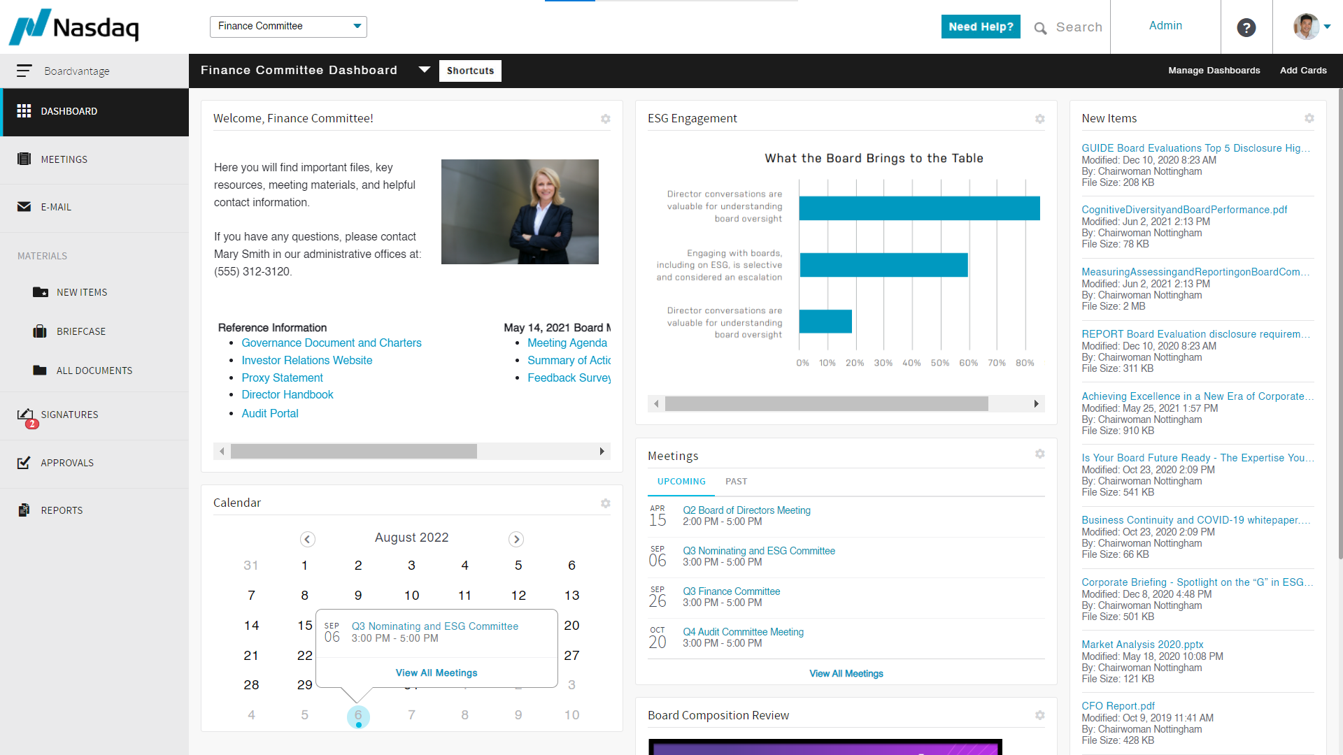 Nasdaq Boardvantage screenshot & Video