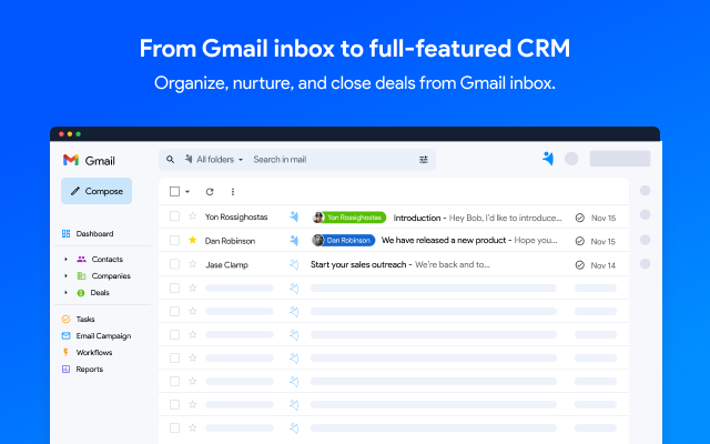 NetHunt CRM screenshot & Video