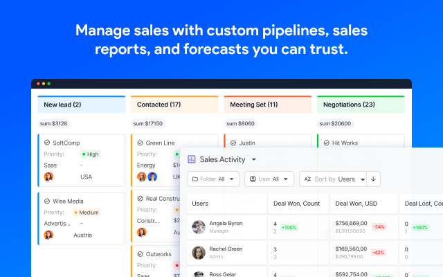 NetHunt CRM screenshot & Video