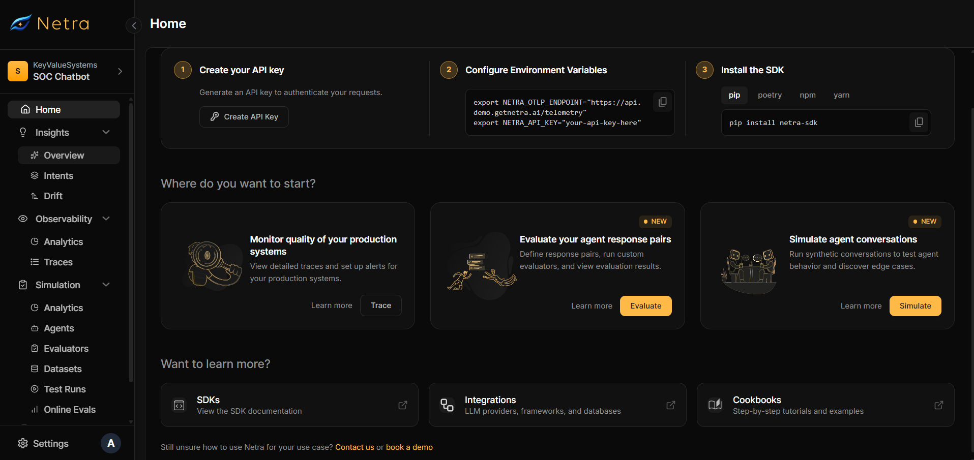 Netra Screenshot
