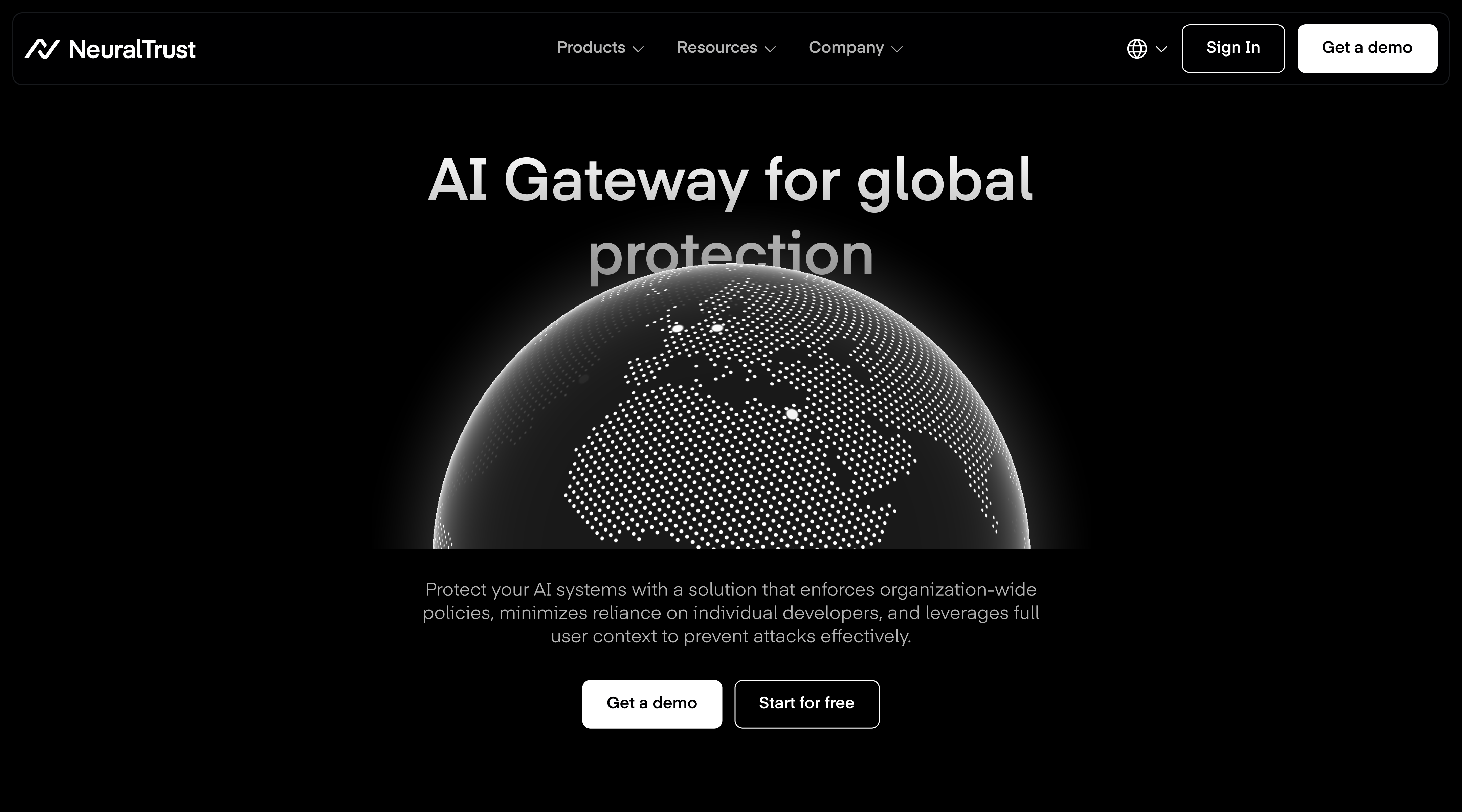 NeuralTrust Screenshot