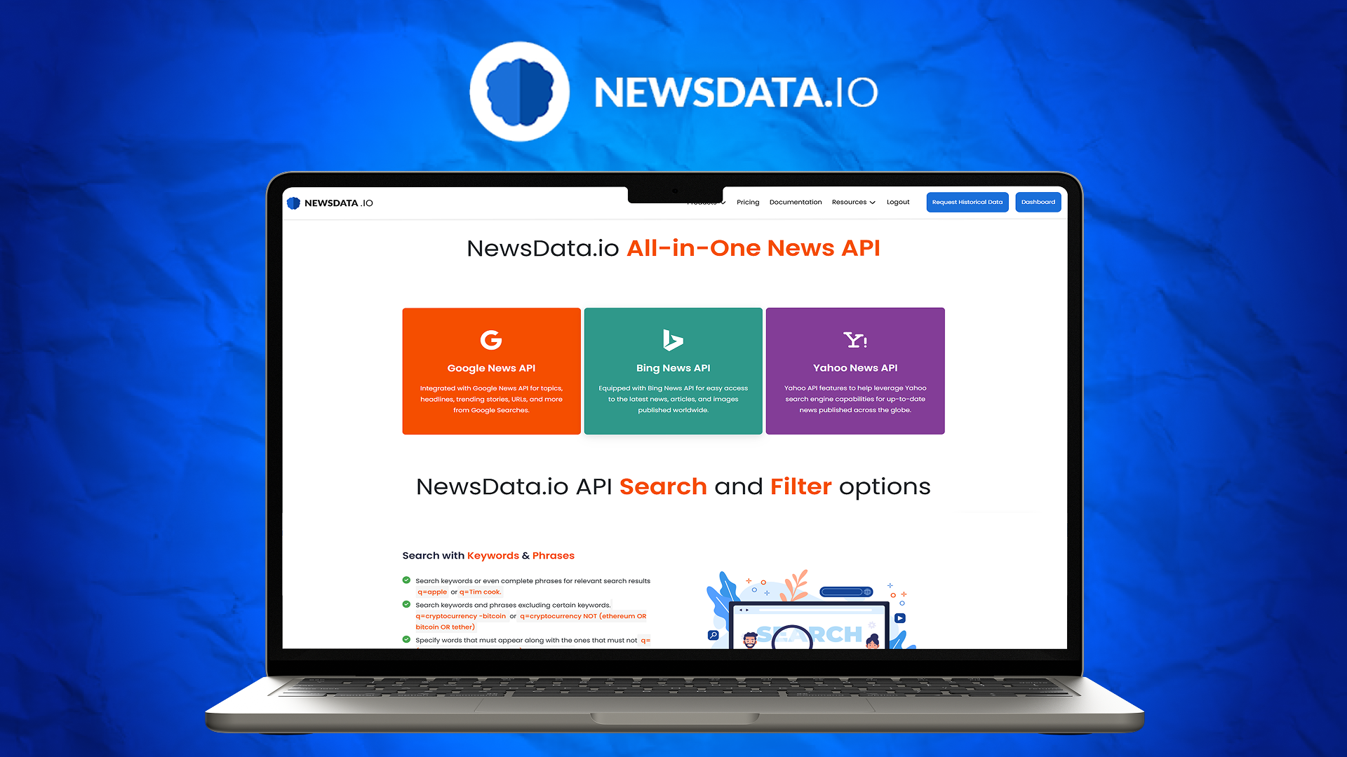 NewsData.io Screenshot