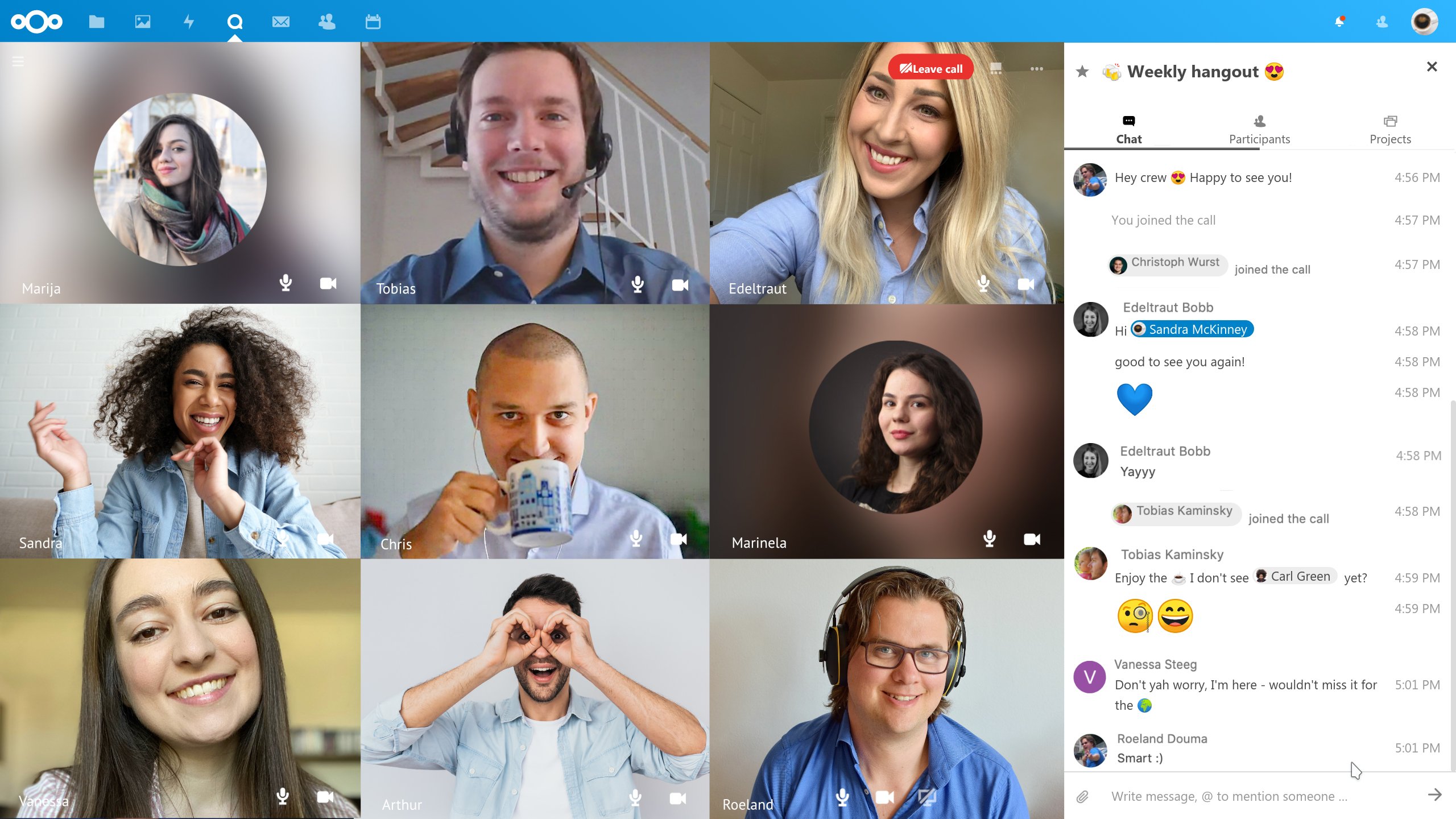 Nextcloud Screenshot