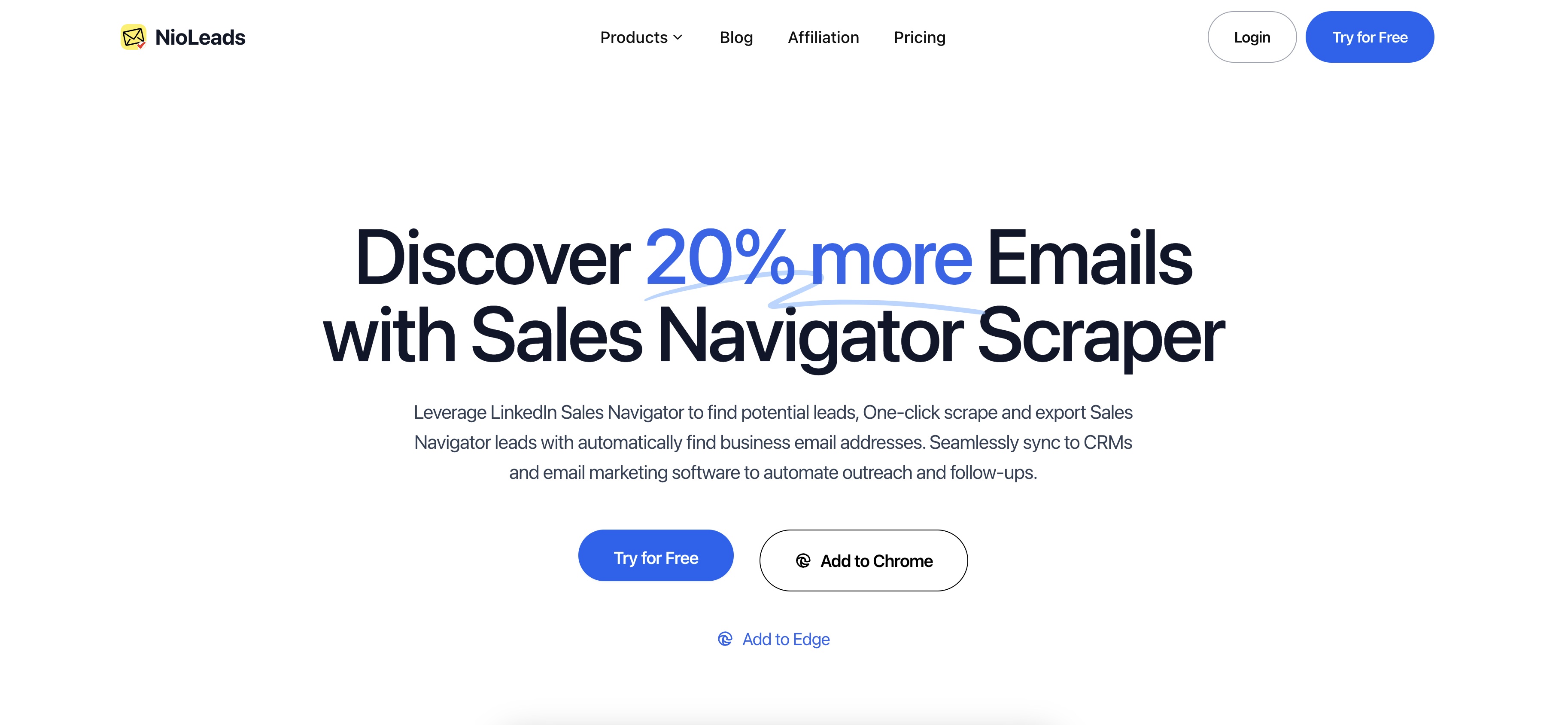 NioLeads screenshot & Video