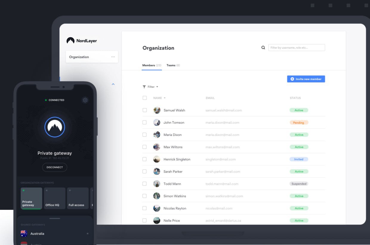 NordLayer Screenshot