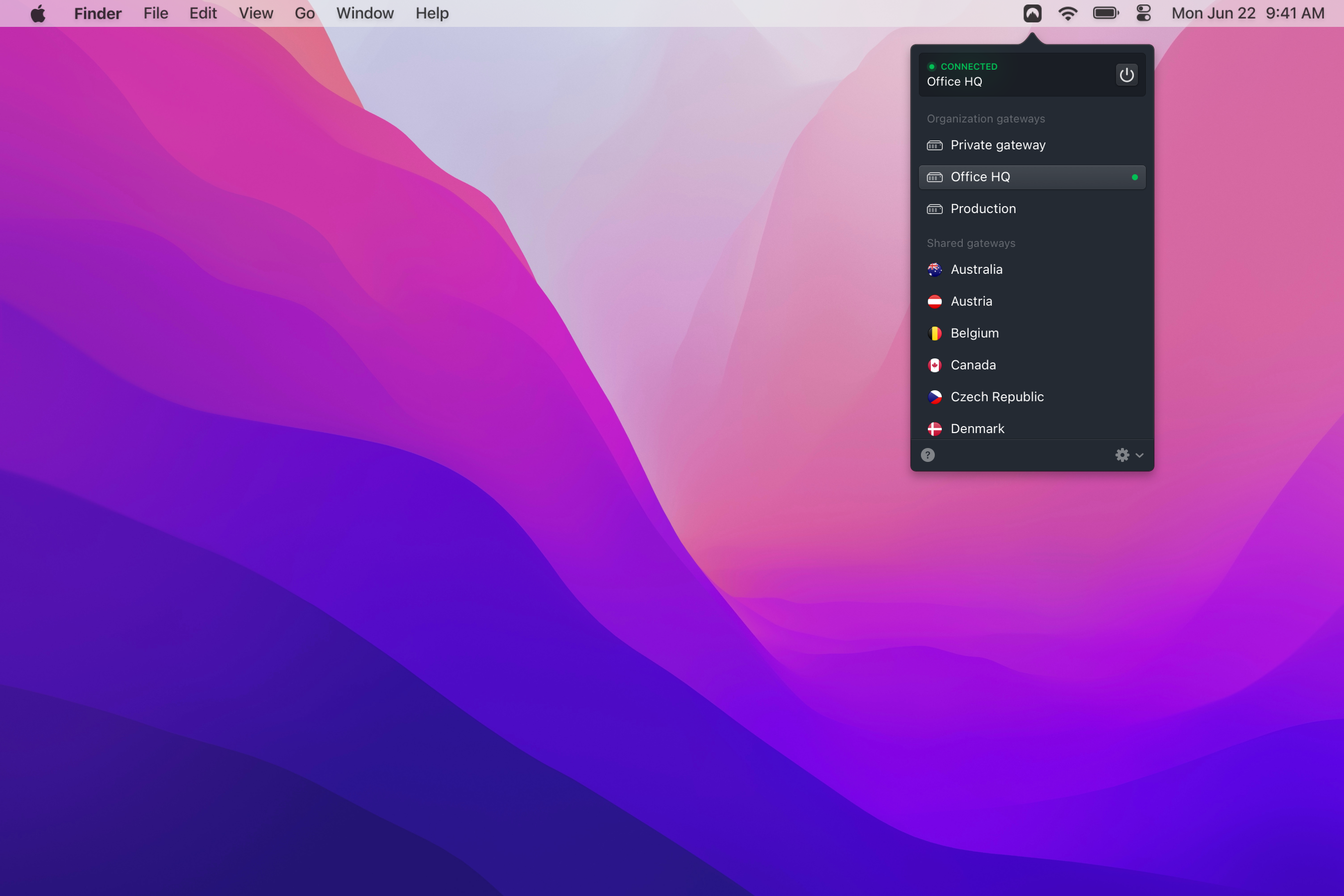 NordLayer Screenshot