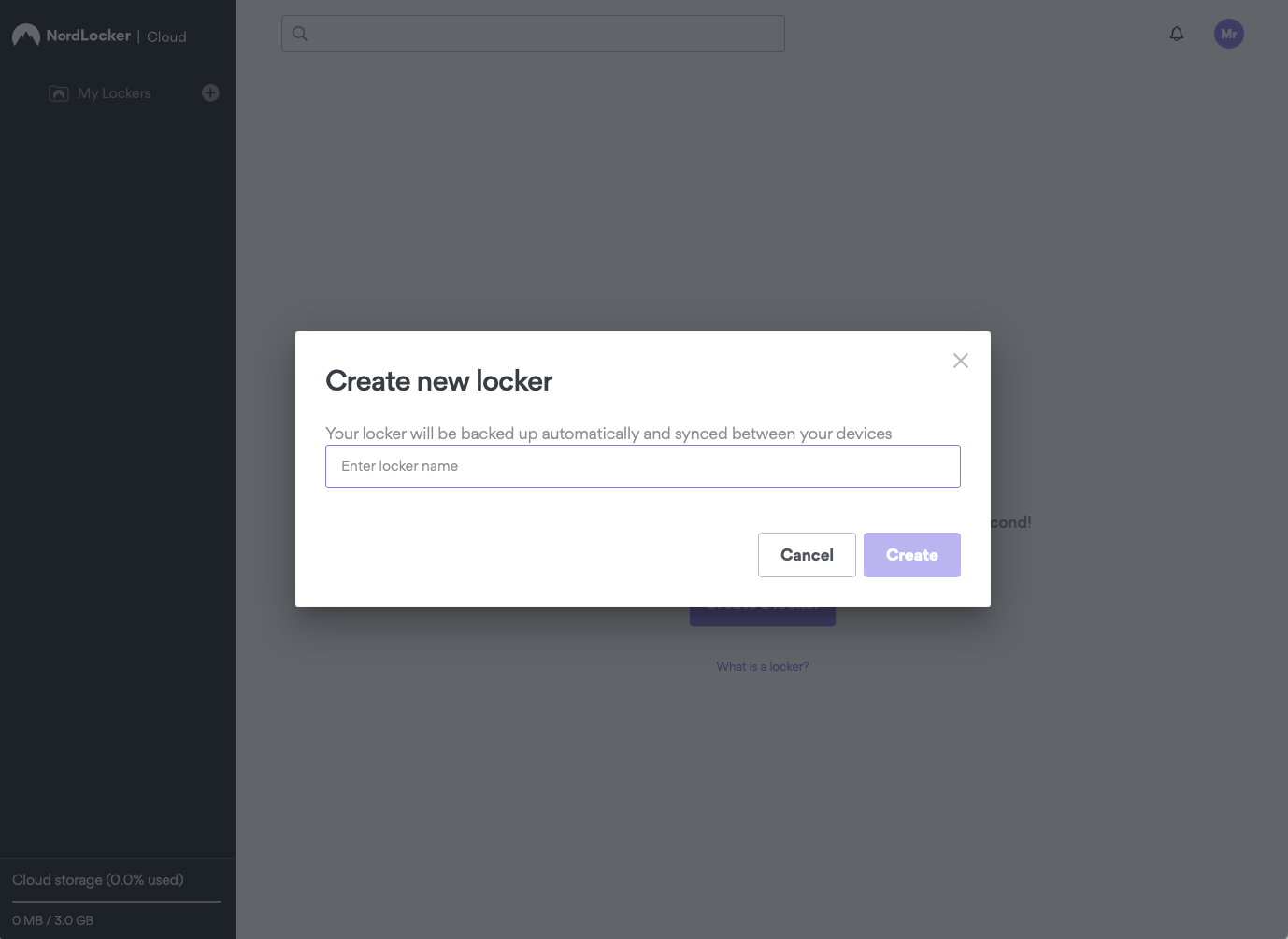 NordLocker screenshot & Video