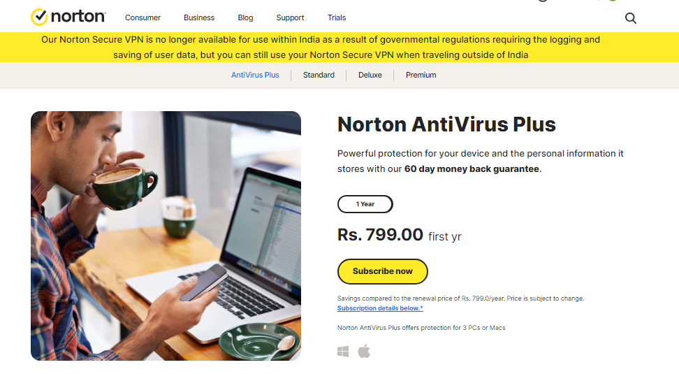 Norton AntiVirus Screenshot