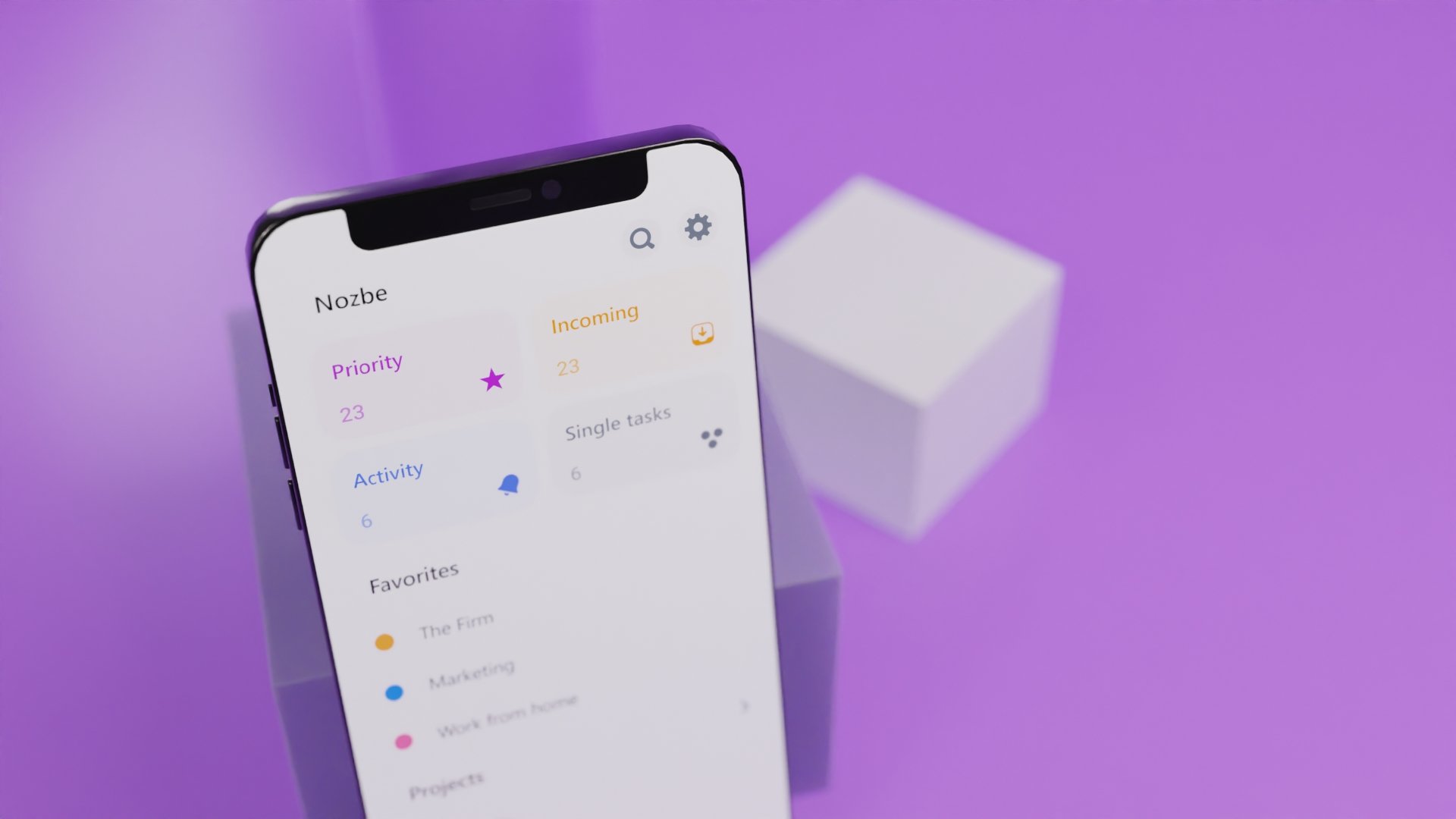 Nozbe screenshot & Video