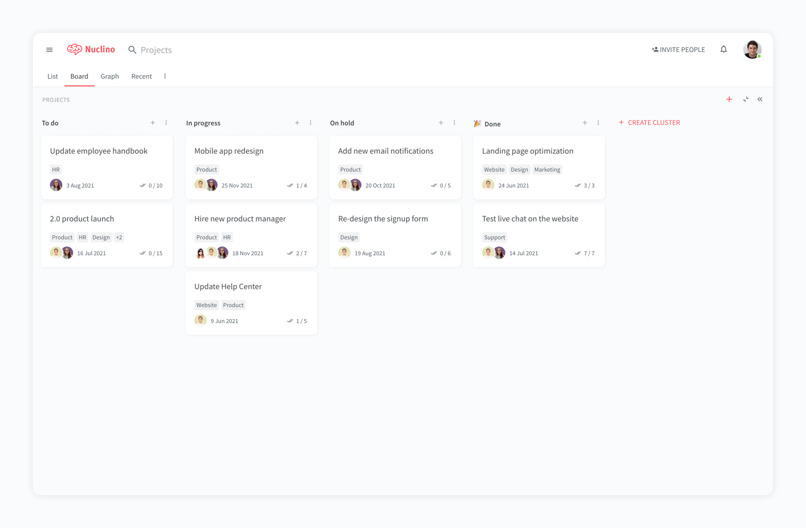 Nuclino Screenshot