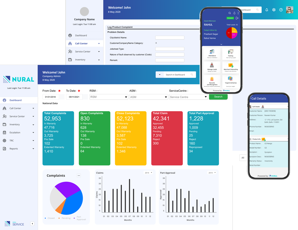 Nural Field Service Management Screenshot