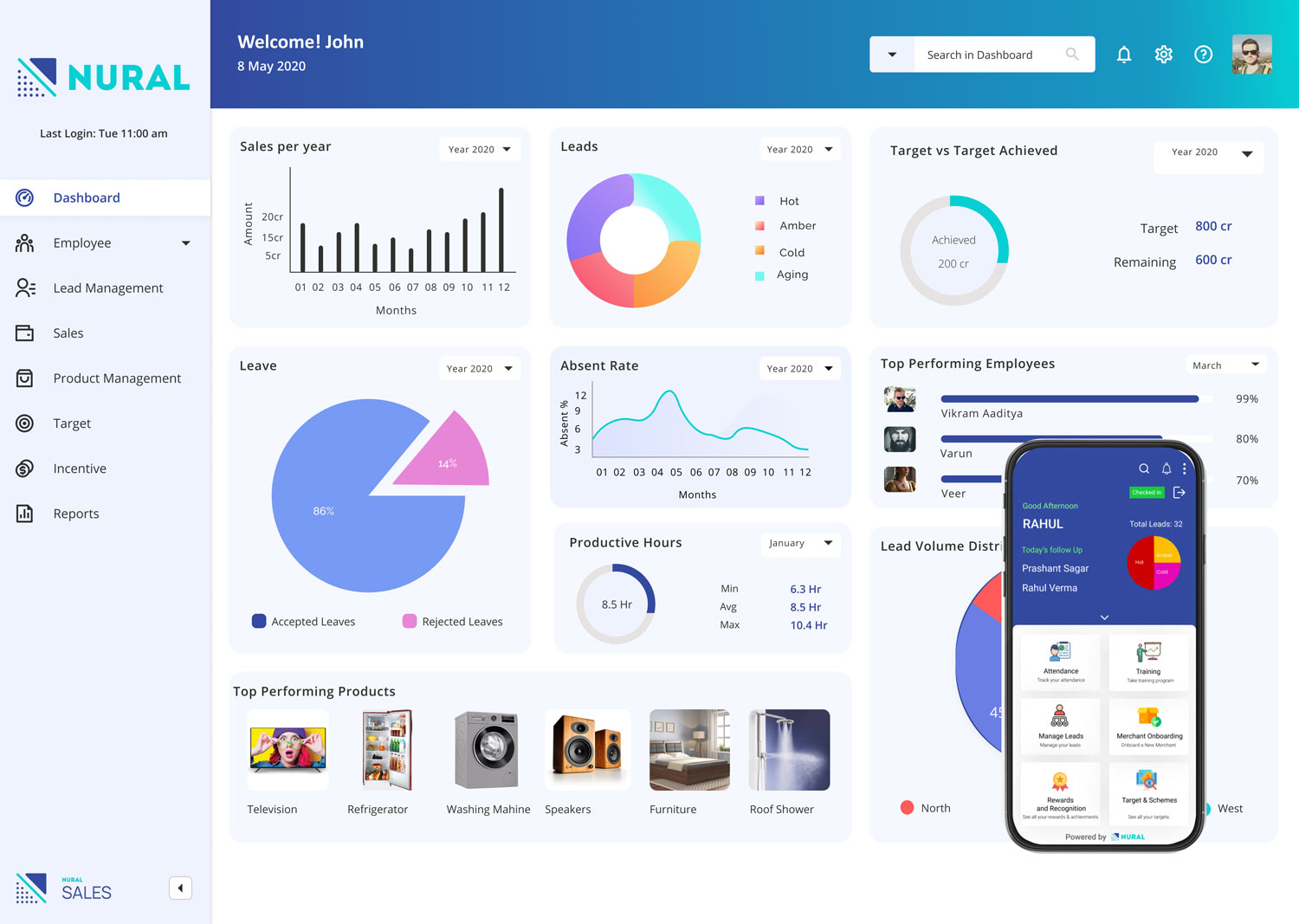 Nural Service Screenshot