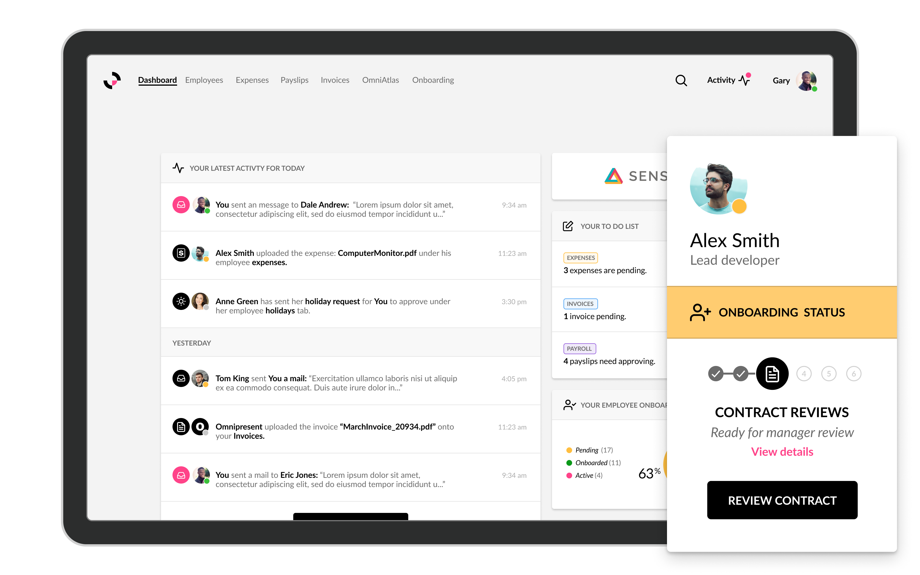 Omnipresent Platform Screenshot