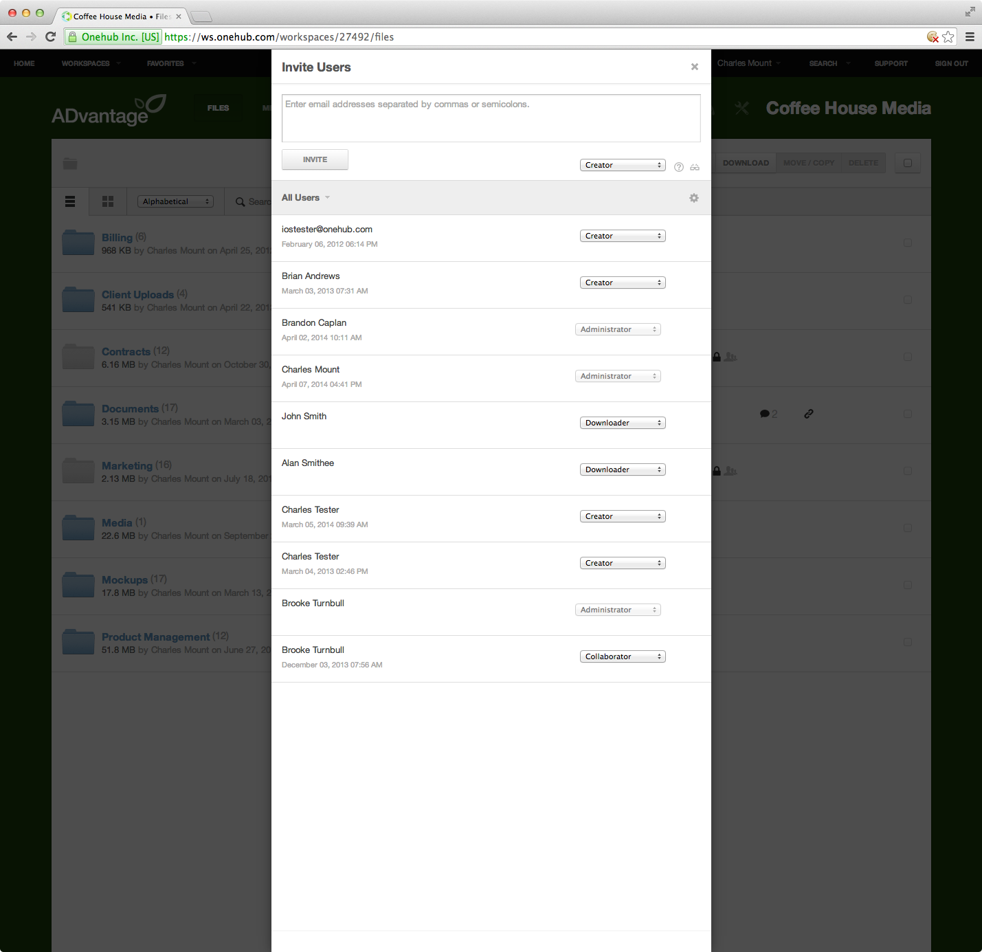 Onehub screenshot & Video