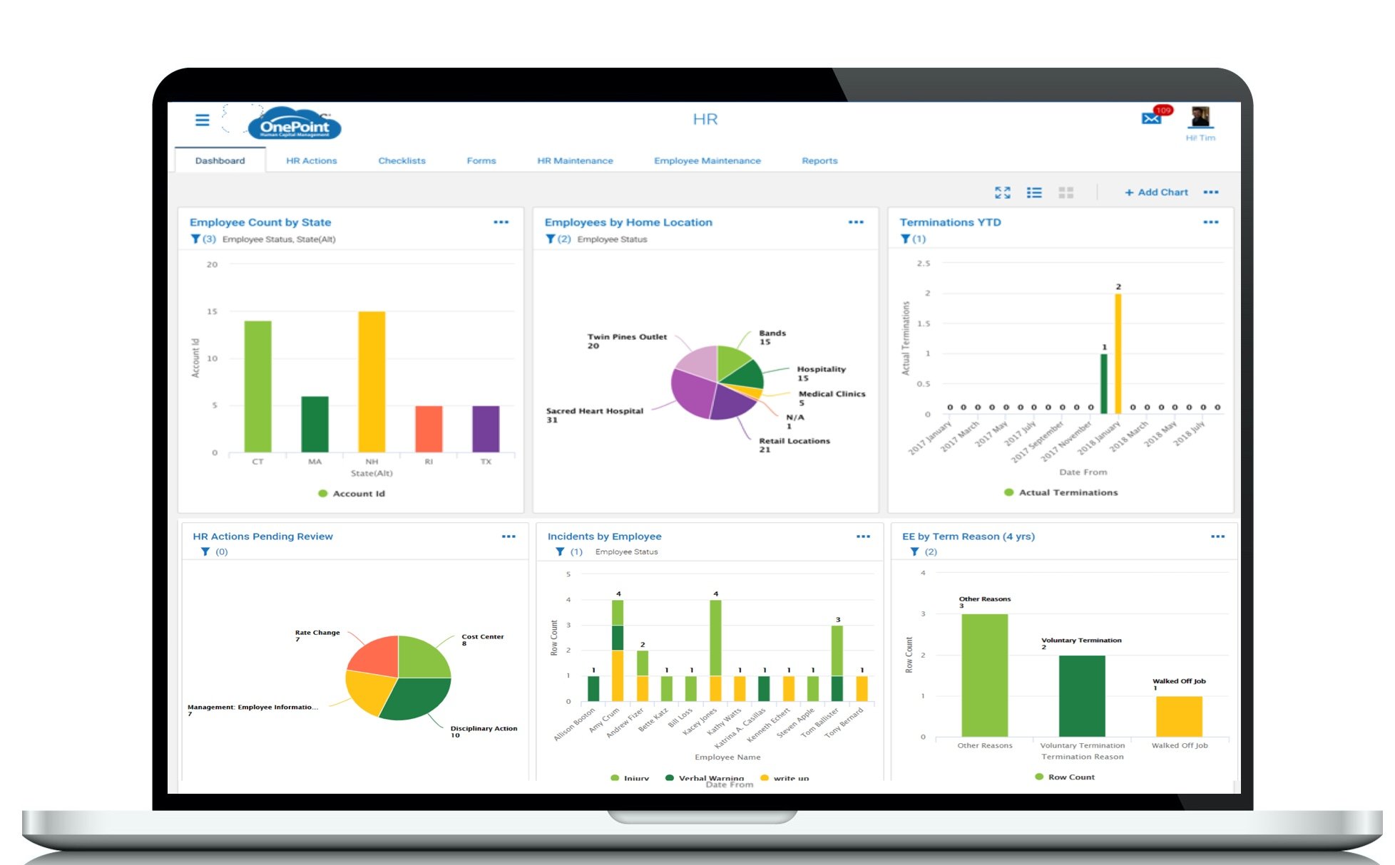 OnePoint HCM Screenshot