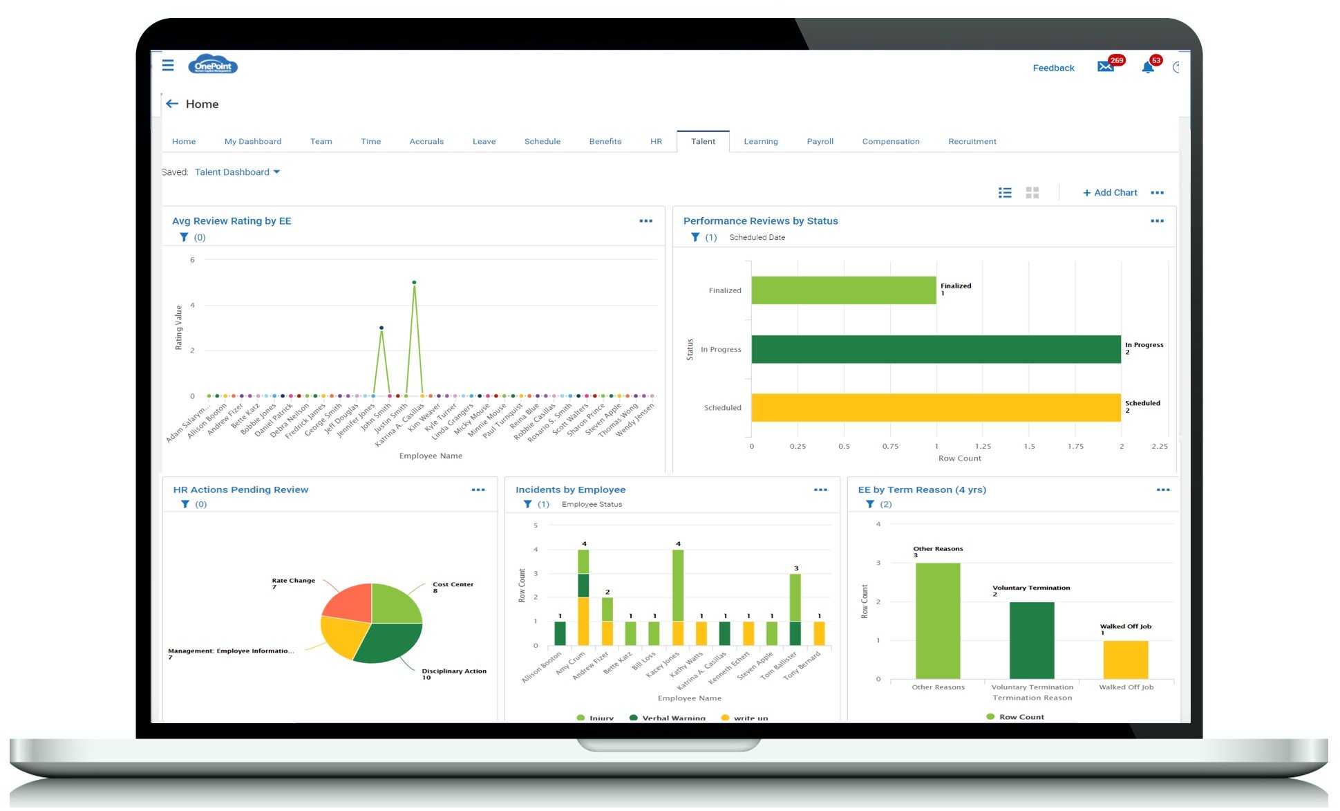 OnePoint HCM Screenshot