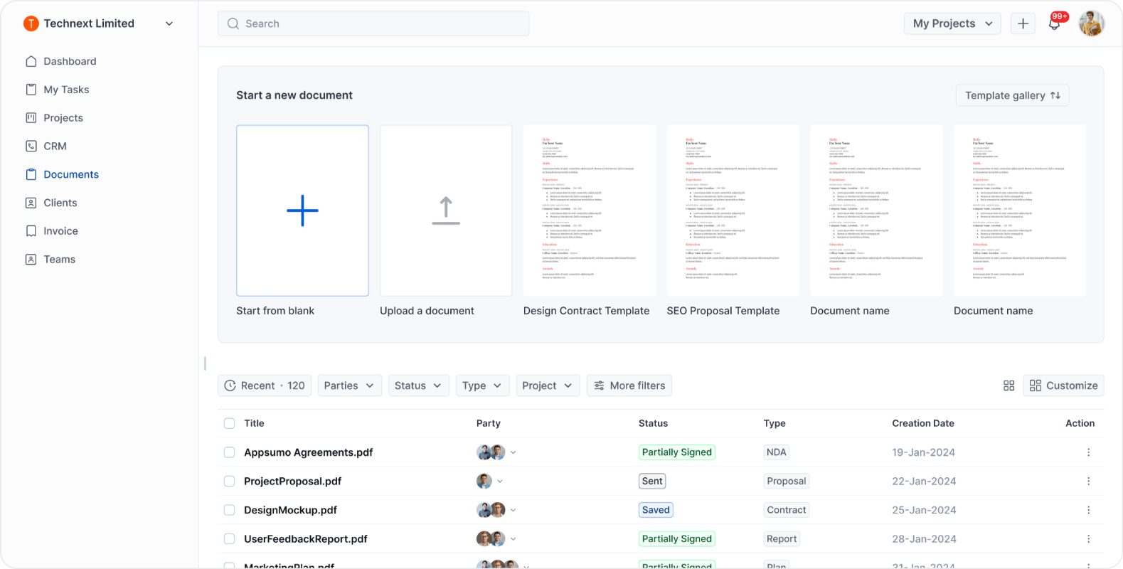 OneSuite Screenshot