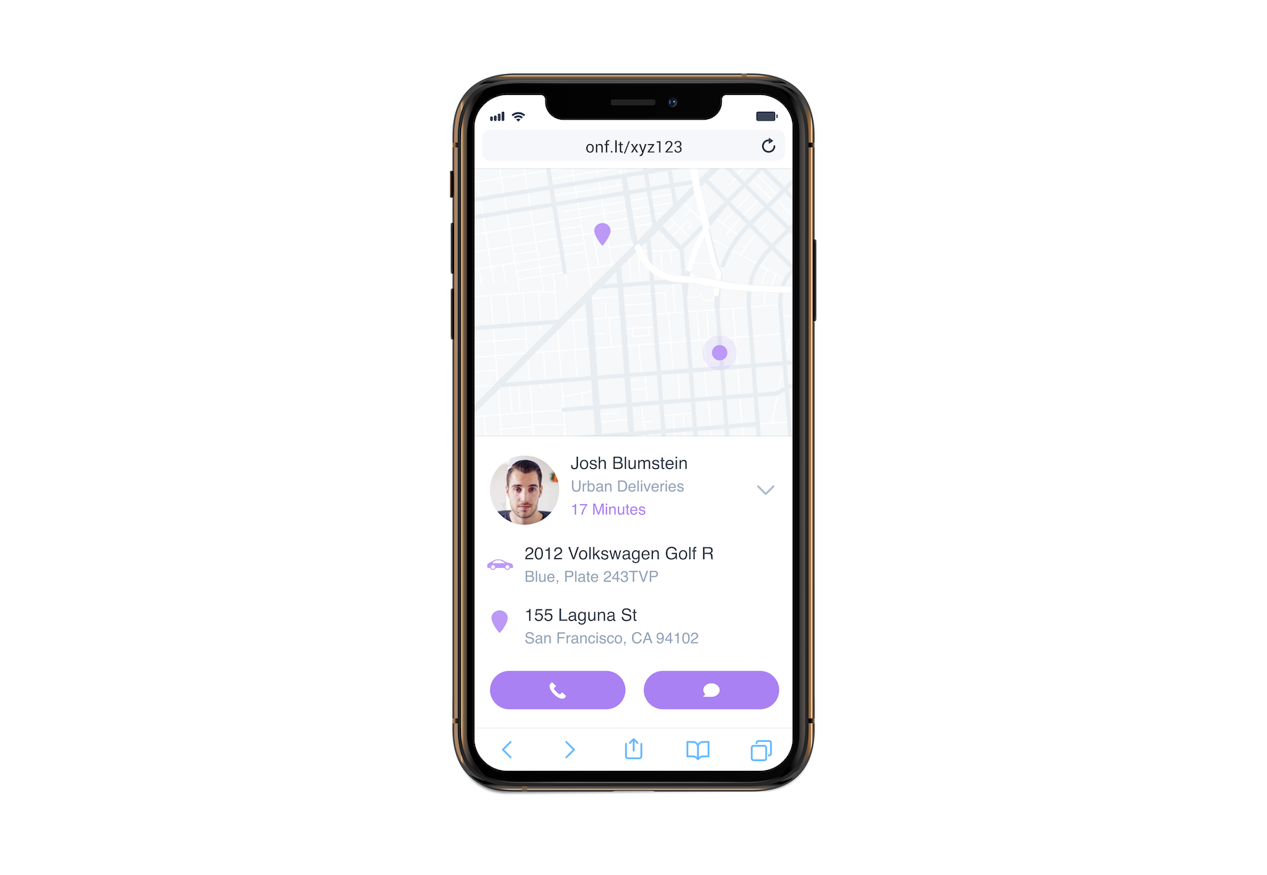 Onfleet Screenshot