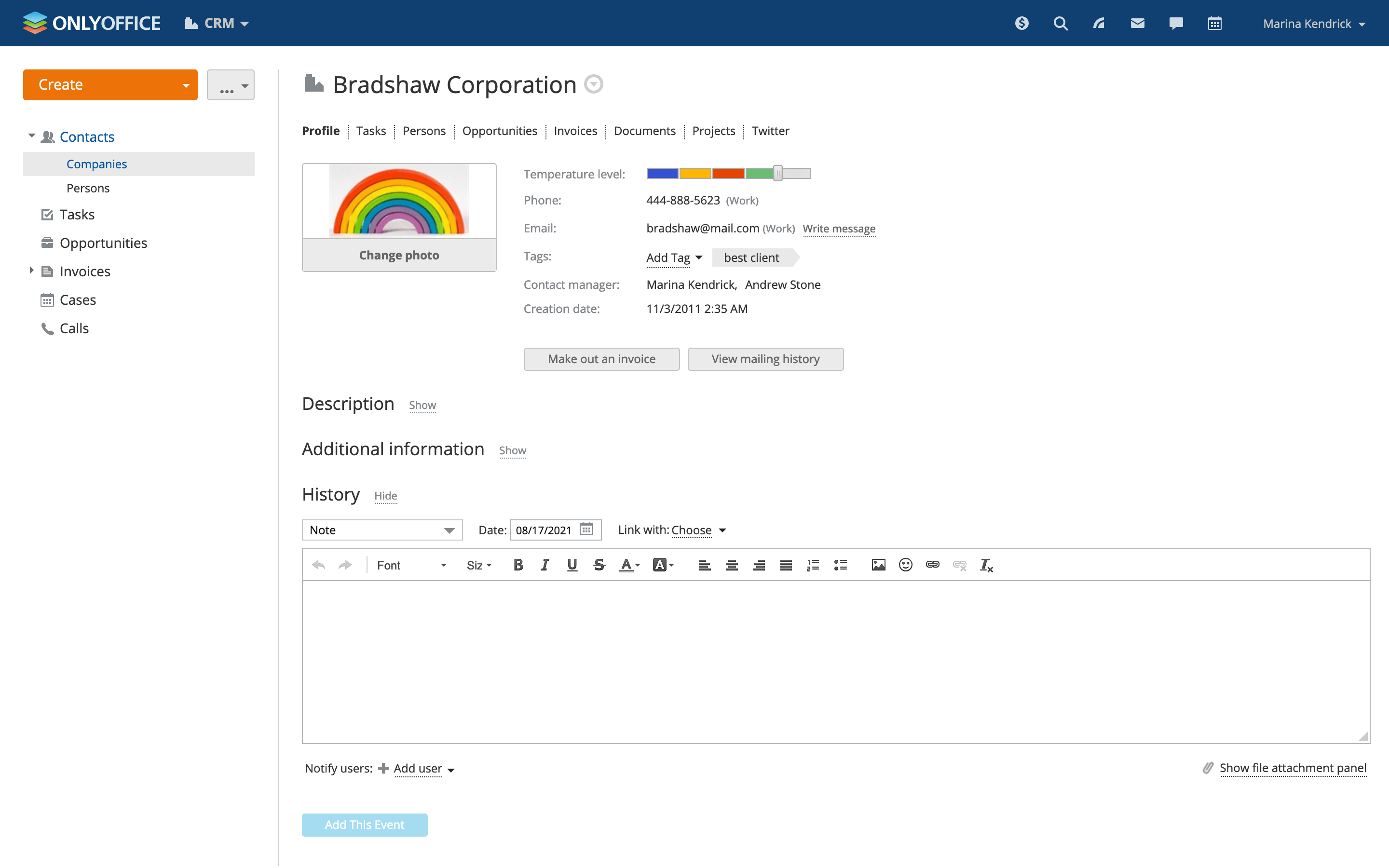 ONLYOFFICE Workspace screenshot & Video