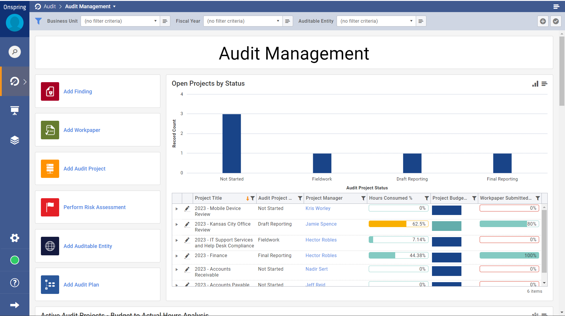 Onspring screenshot & Video