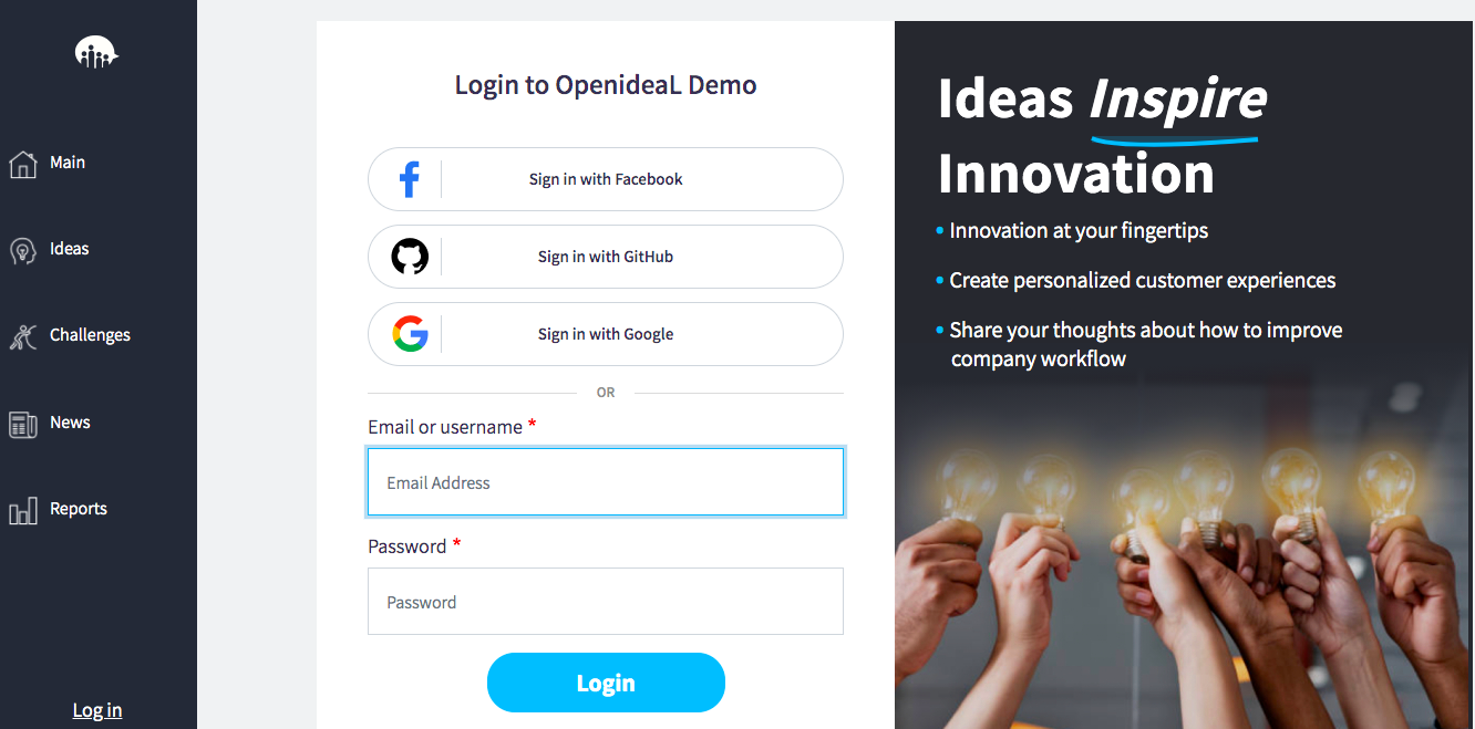 OpenideaL Screenshot