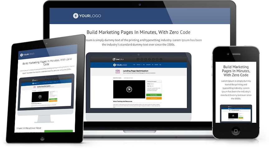 OptimizePress Screenshot