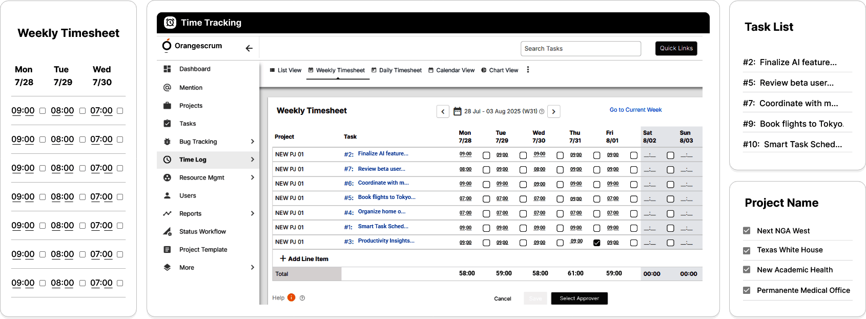 Orangescrum Screenshot