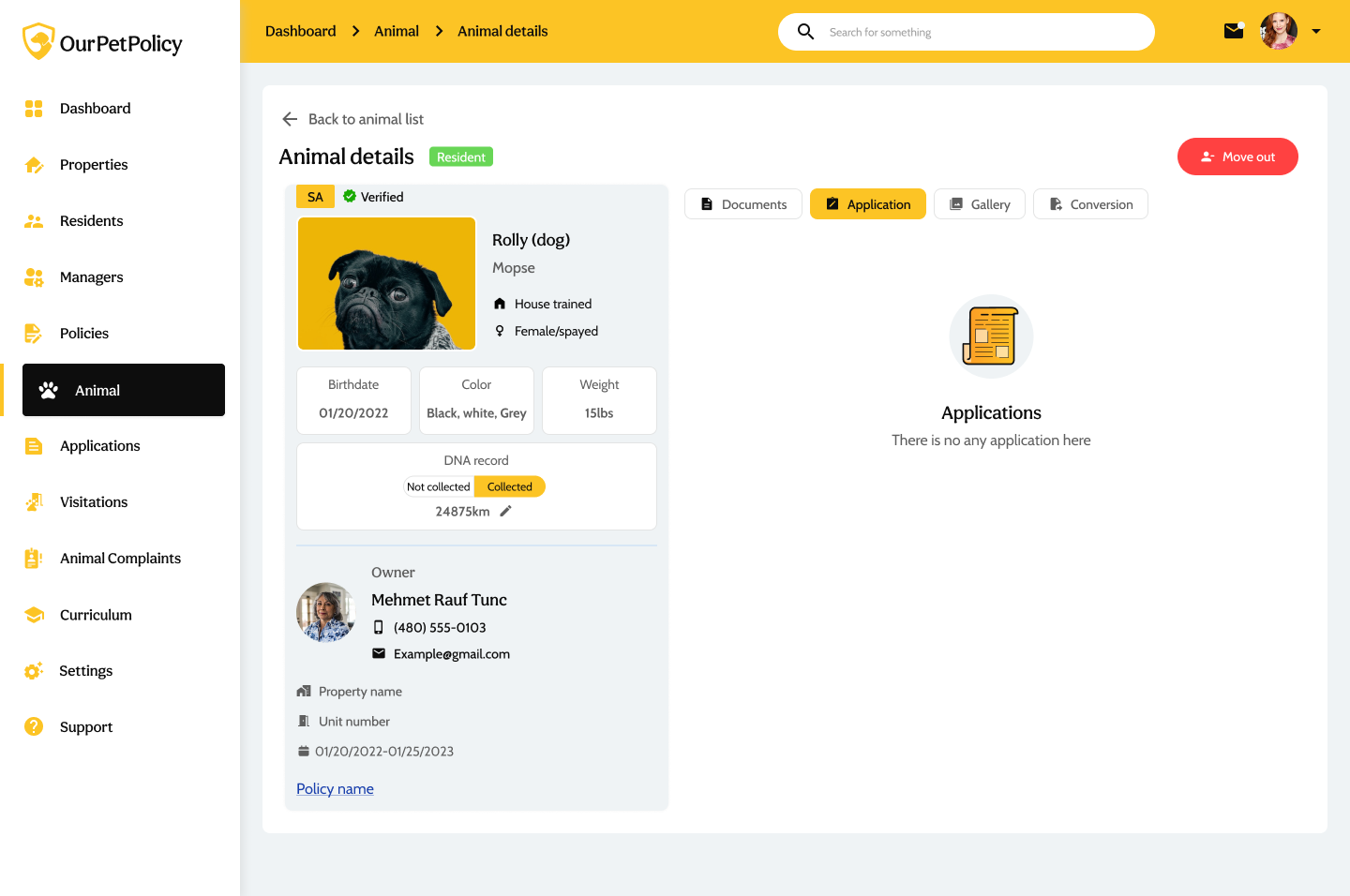OurPetPolicy screenshot & Video