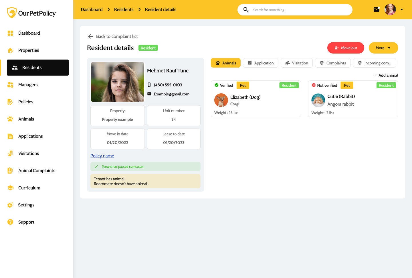 OurPetPolicy screenshot & Video