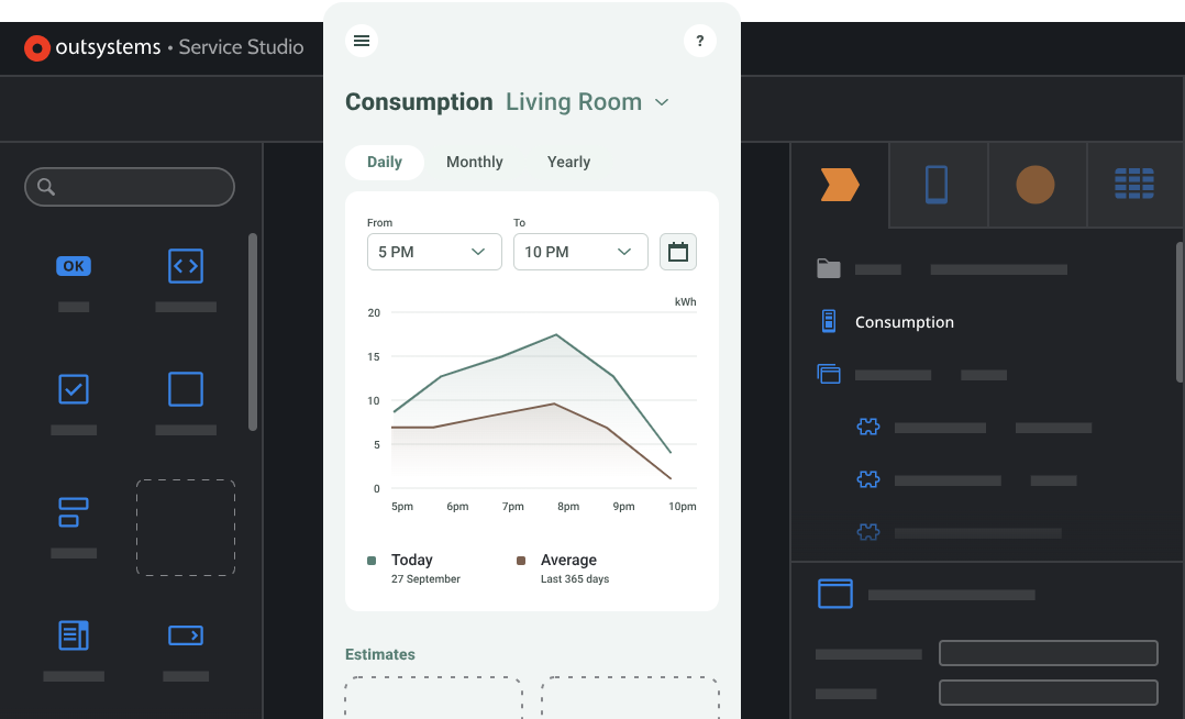 OutSystems screenshot & Video