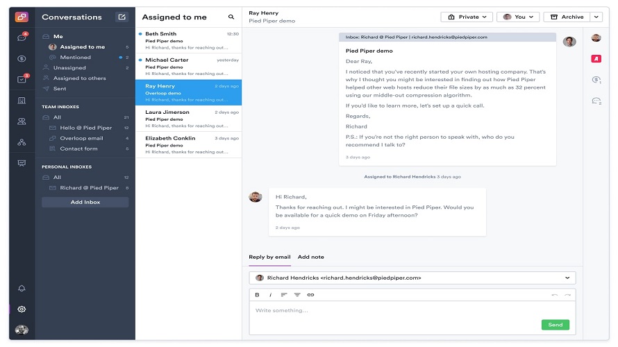 Overloop Screenshot