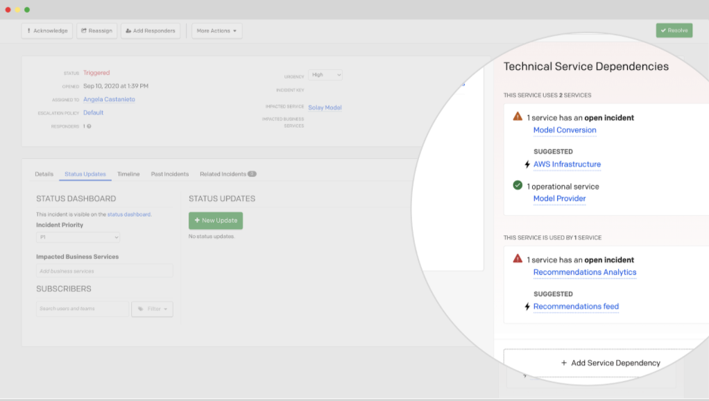 PagerDuty Screenshot