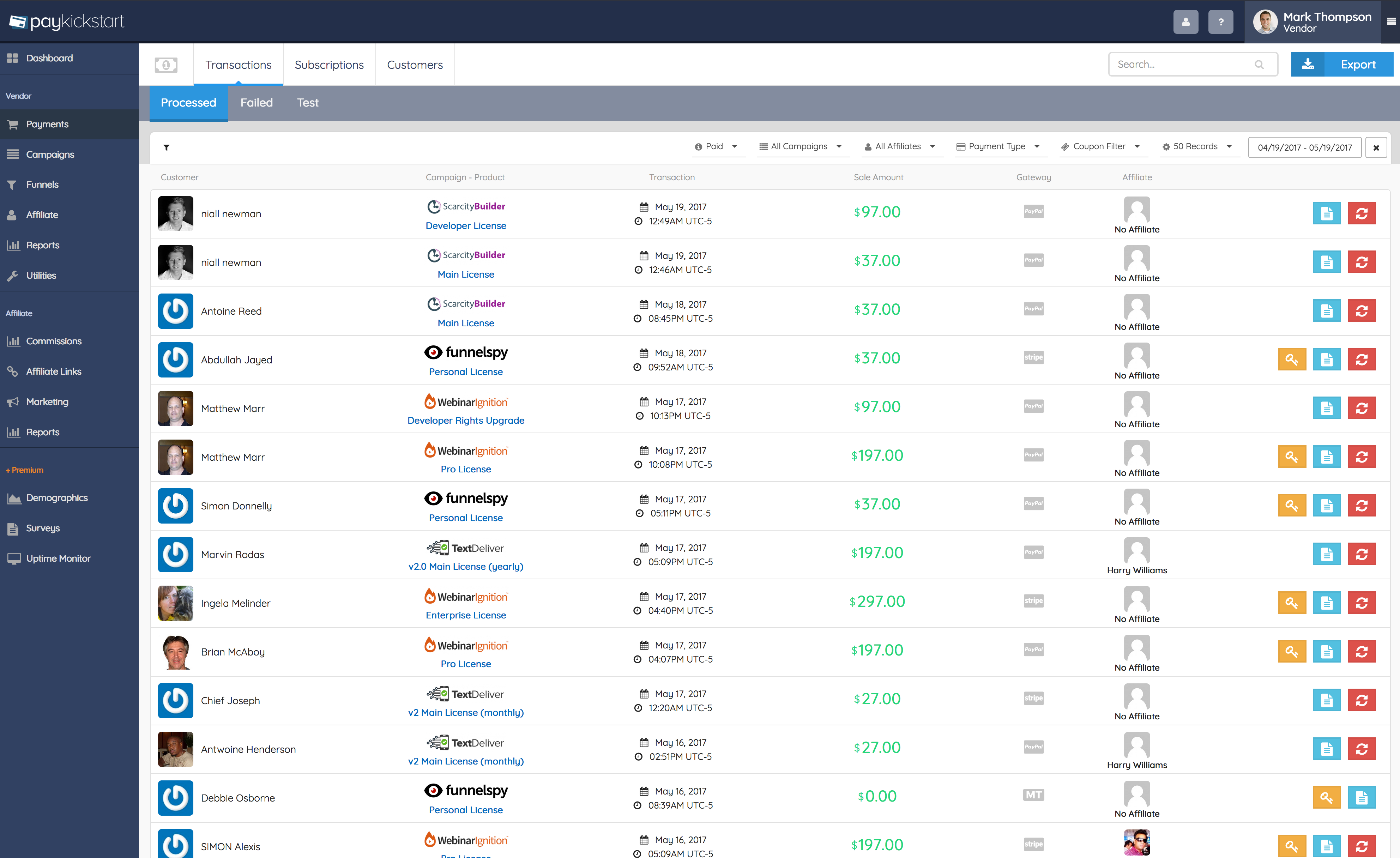 PayKickstart screenshot & Video