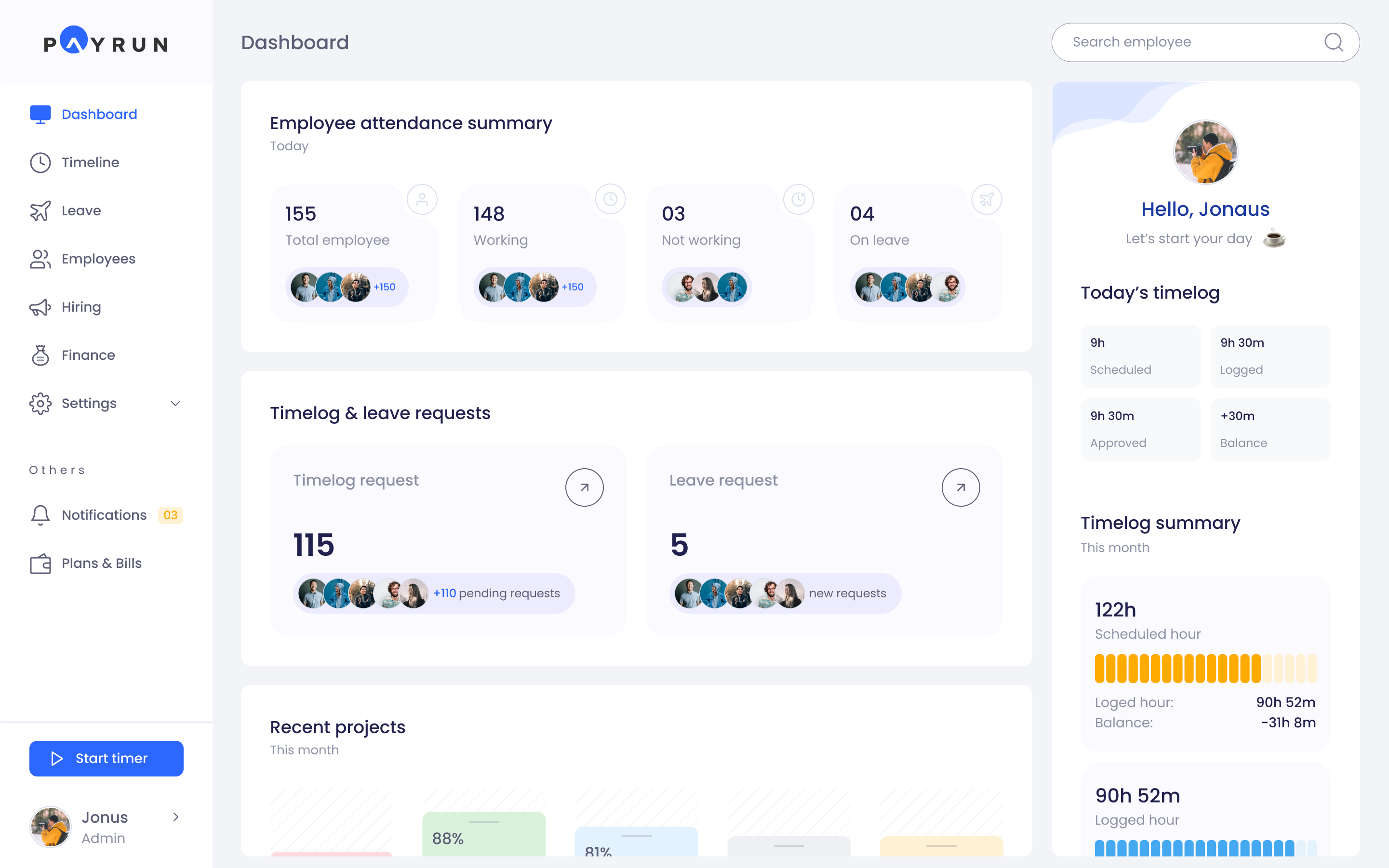 Payrun Screenshot