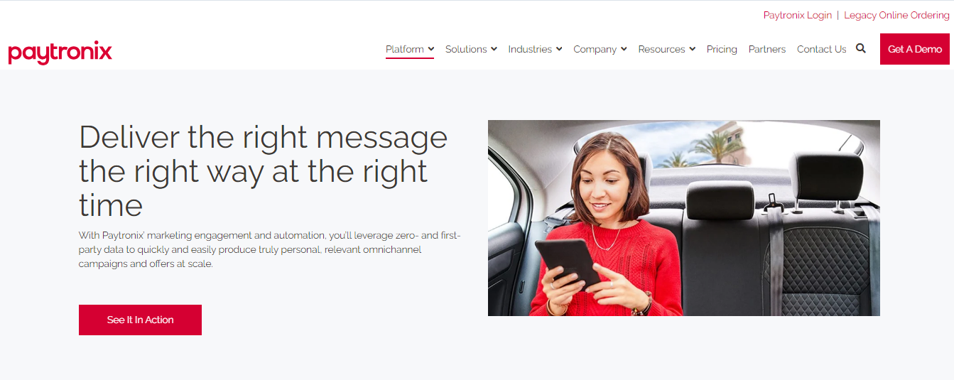 Paytronix screenshot & Video