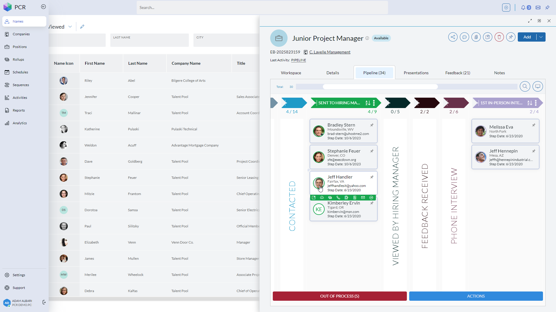 PCRecruiter screenshot & Video