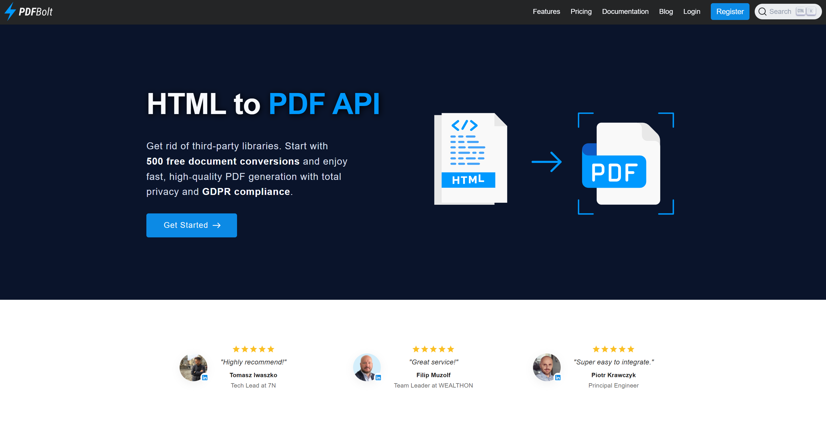 PDFBolt screenshot & Video